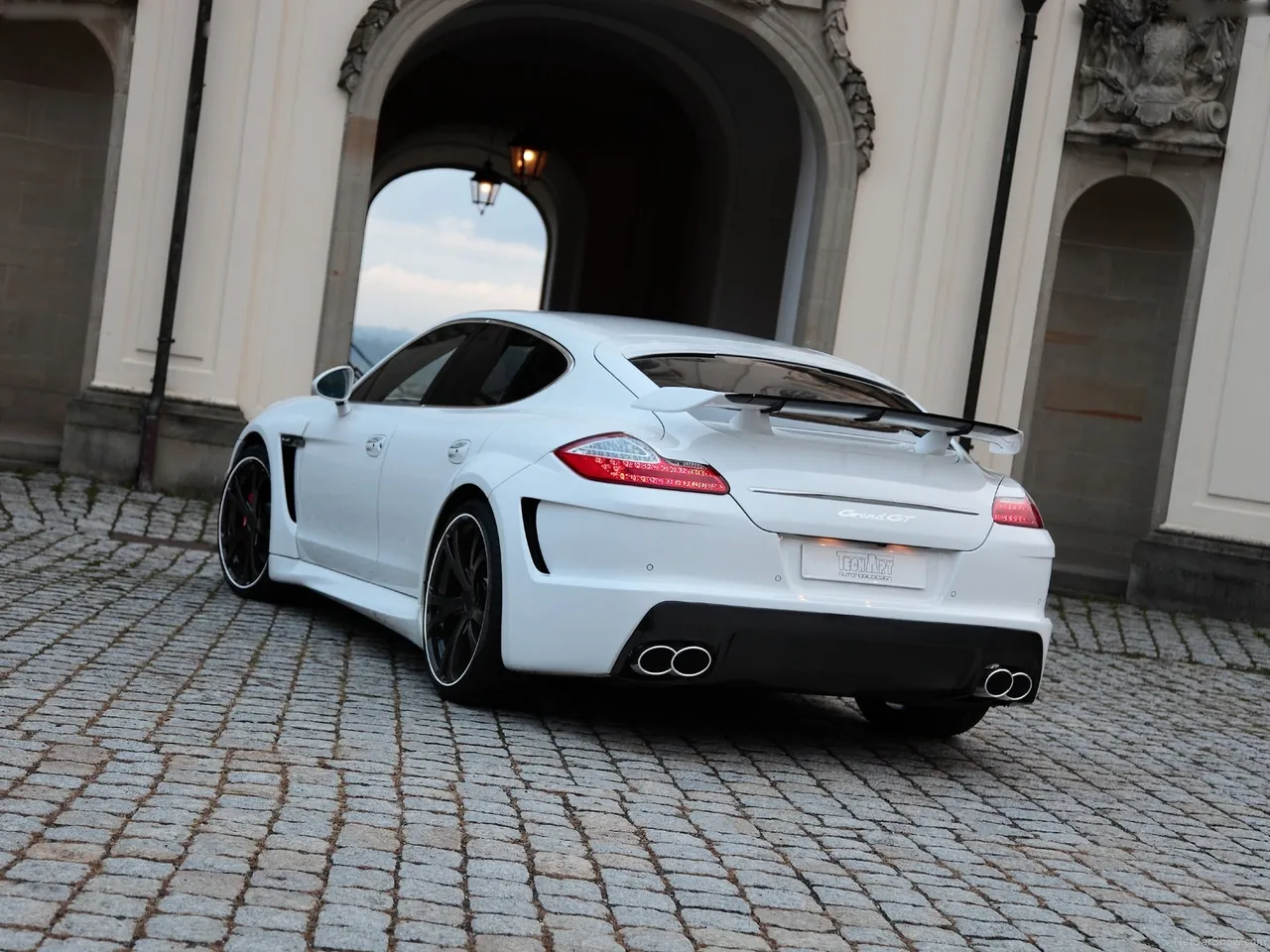 TechArt Porsche Panamera GrandGT (2011) - Rear Three-Quarter