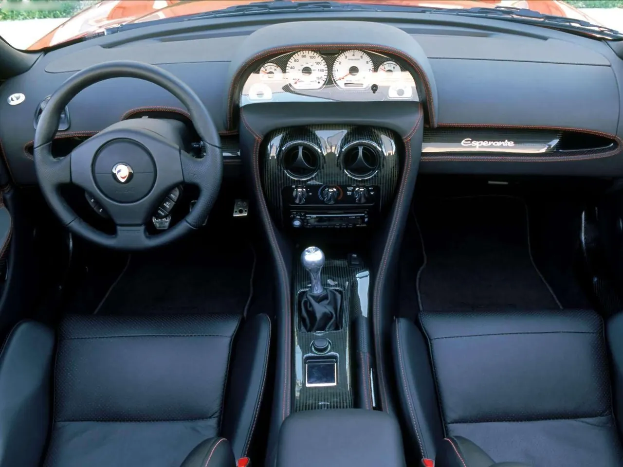 Panoz Esperante Jan Magnussen Edition (2003) – interiér