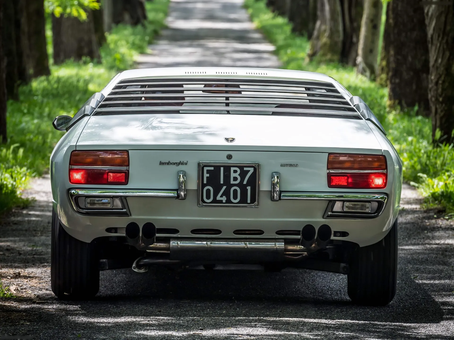 Lamborghini Urraco (1972) – zezadu