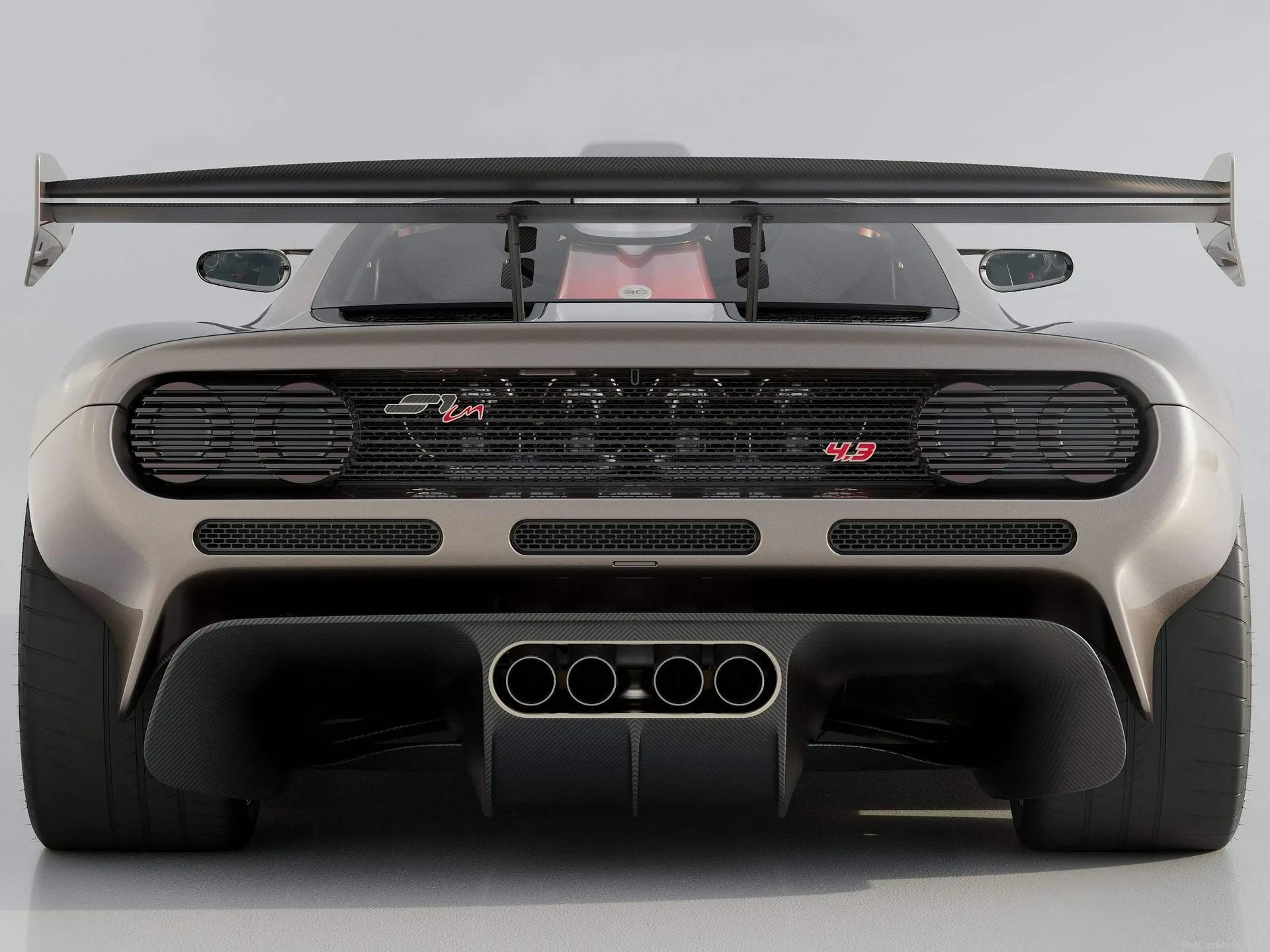 Gordon Murray S1 LM (2027) – zezadu