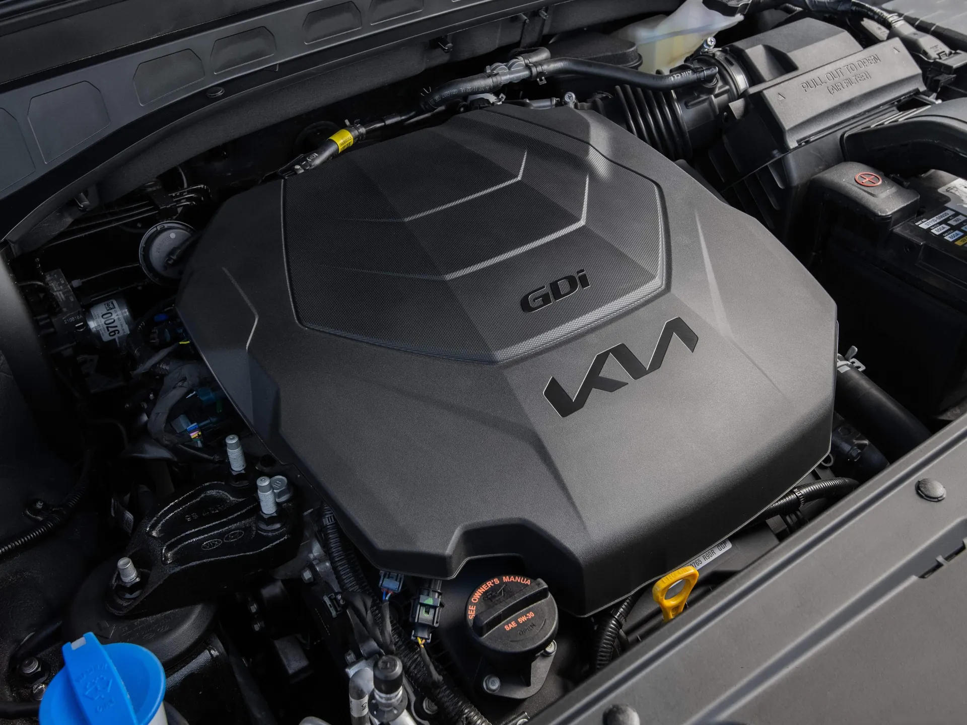 Kia Telluride (2023) – motorový prostor