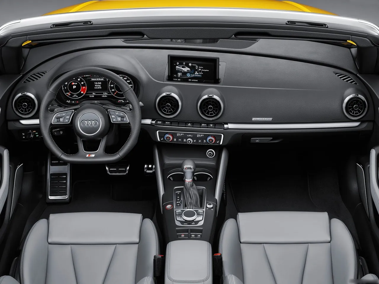 Audi S3 Cabriolet (2017) – interiér