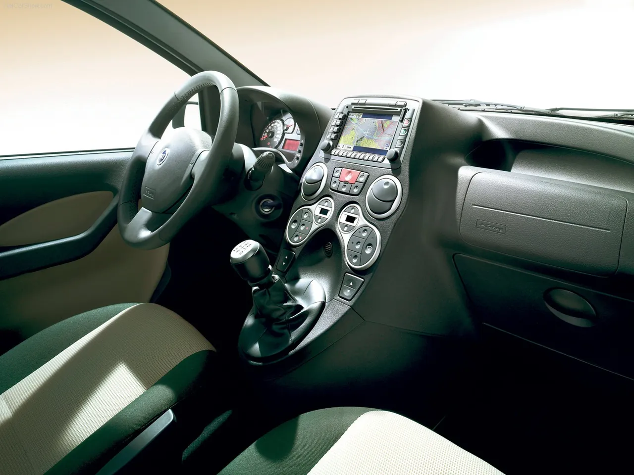 Fiat Panda Cross (2006) – interiér