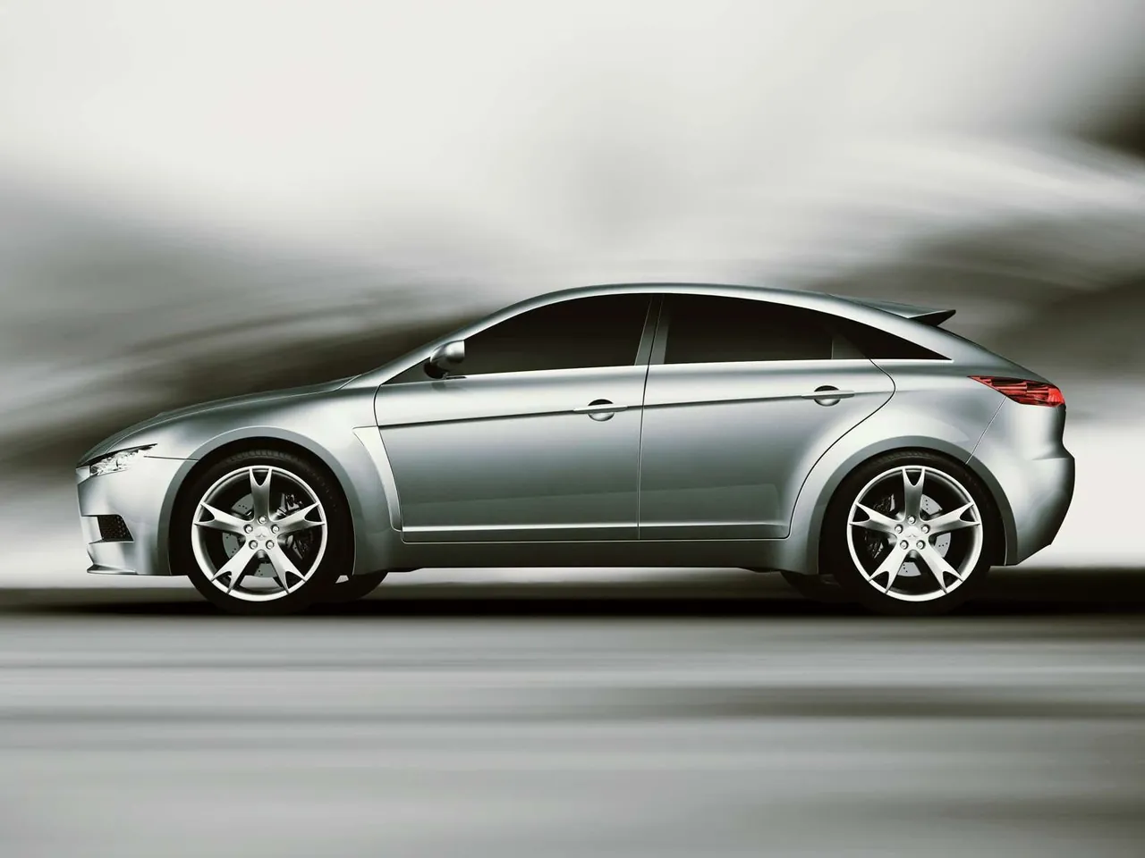 Mitsubishi Concept-Sportback (2005) – boční profil