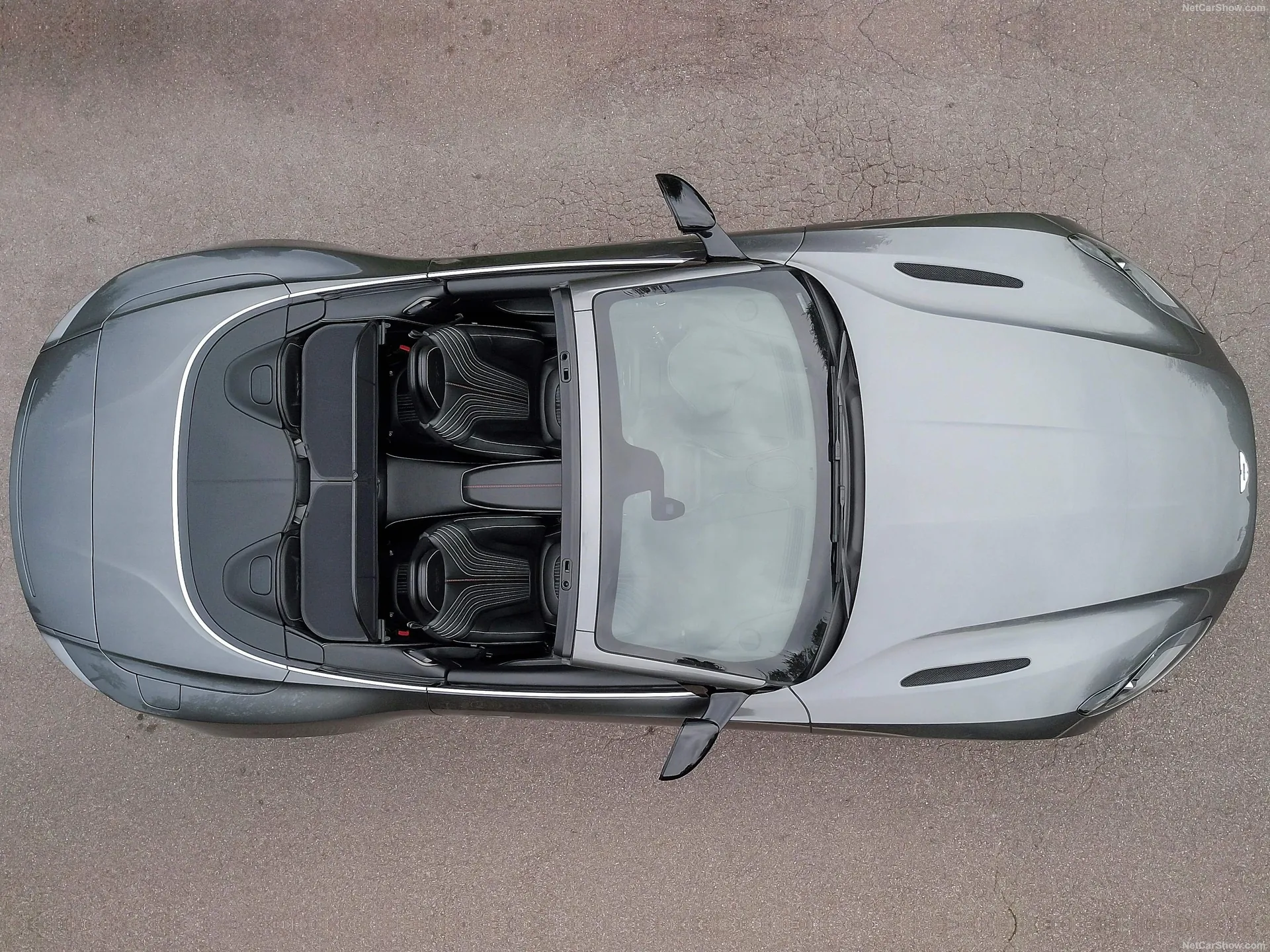 Aston Martin DB11 Volante (2019) - Top view