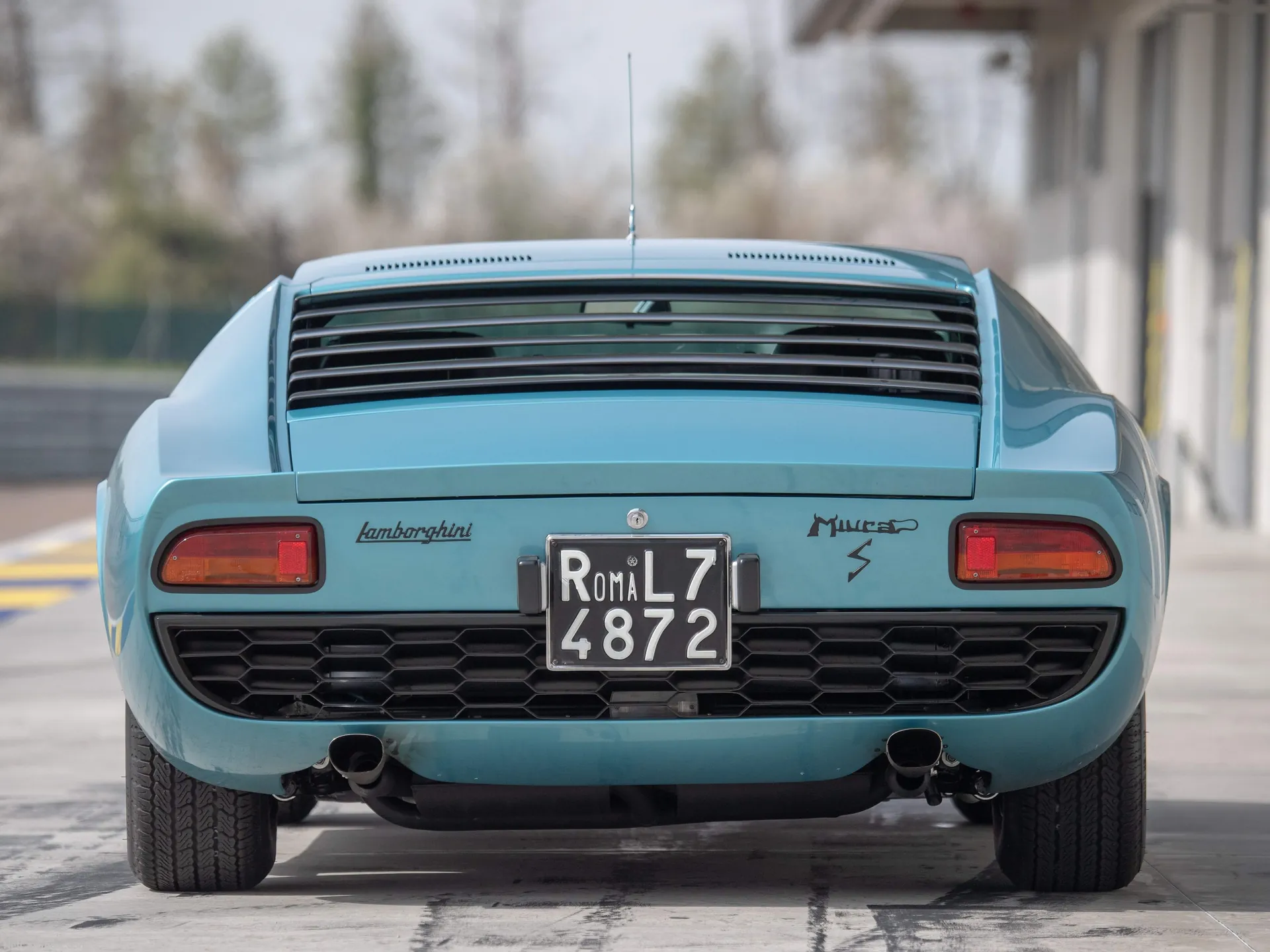 Lamborghini Miura P400 S (1971) – zezadu
