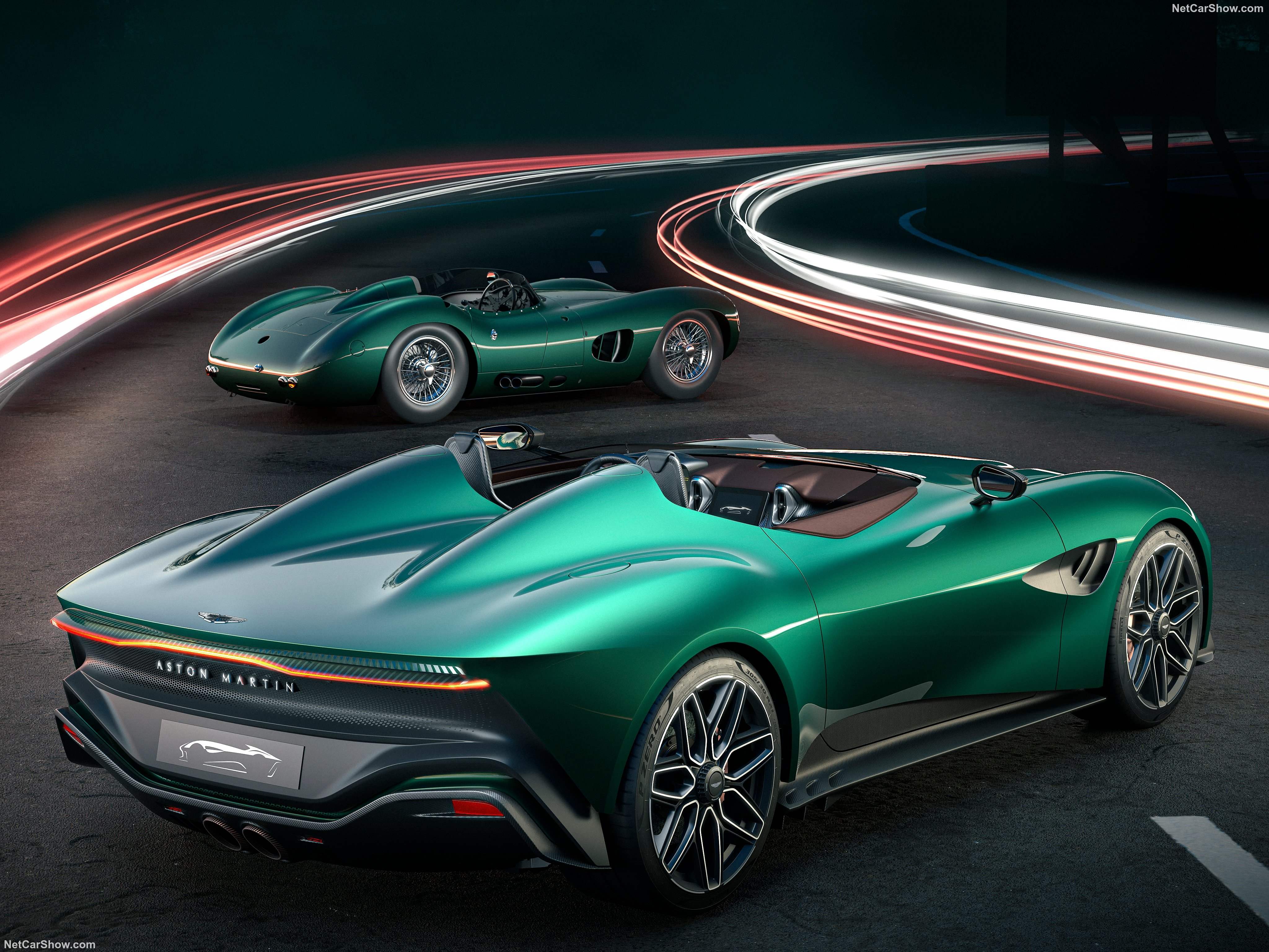 Aston Martin DBR22 Concept (2022) – zadní tříčtvrteční pohled