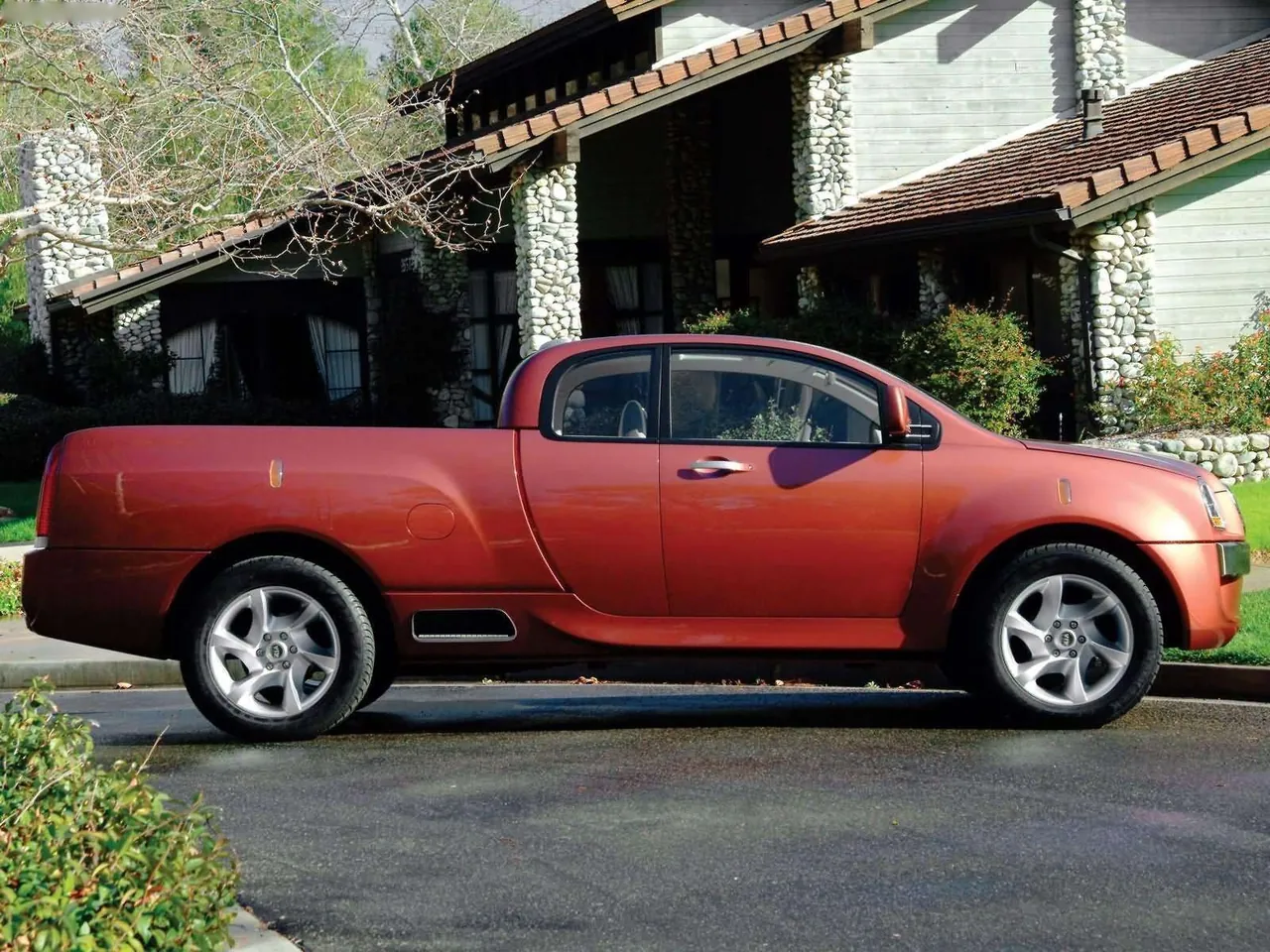 Kia KCV4 Mojave Concept (2004) – boční profil