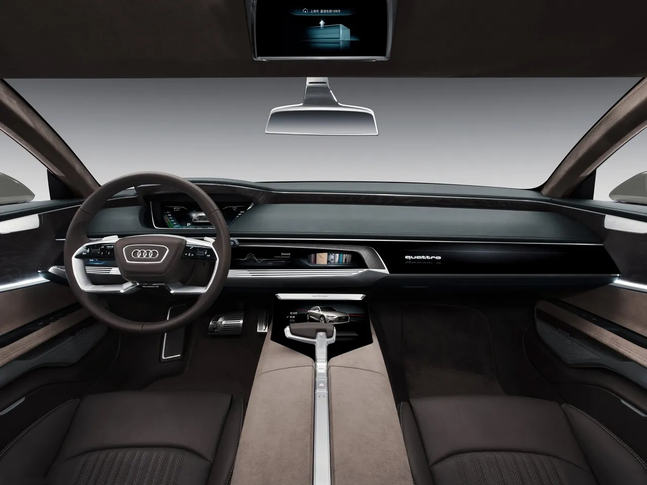 Audi Prologue Allroad Concept (2015) – interiér