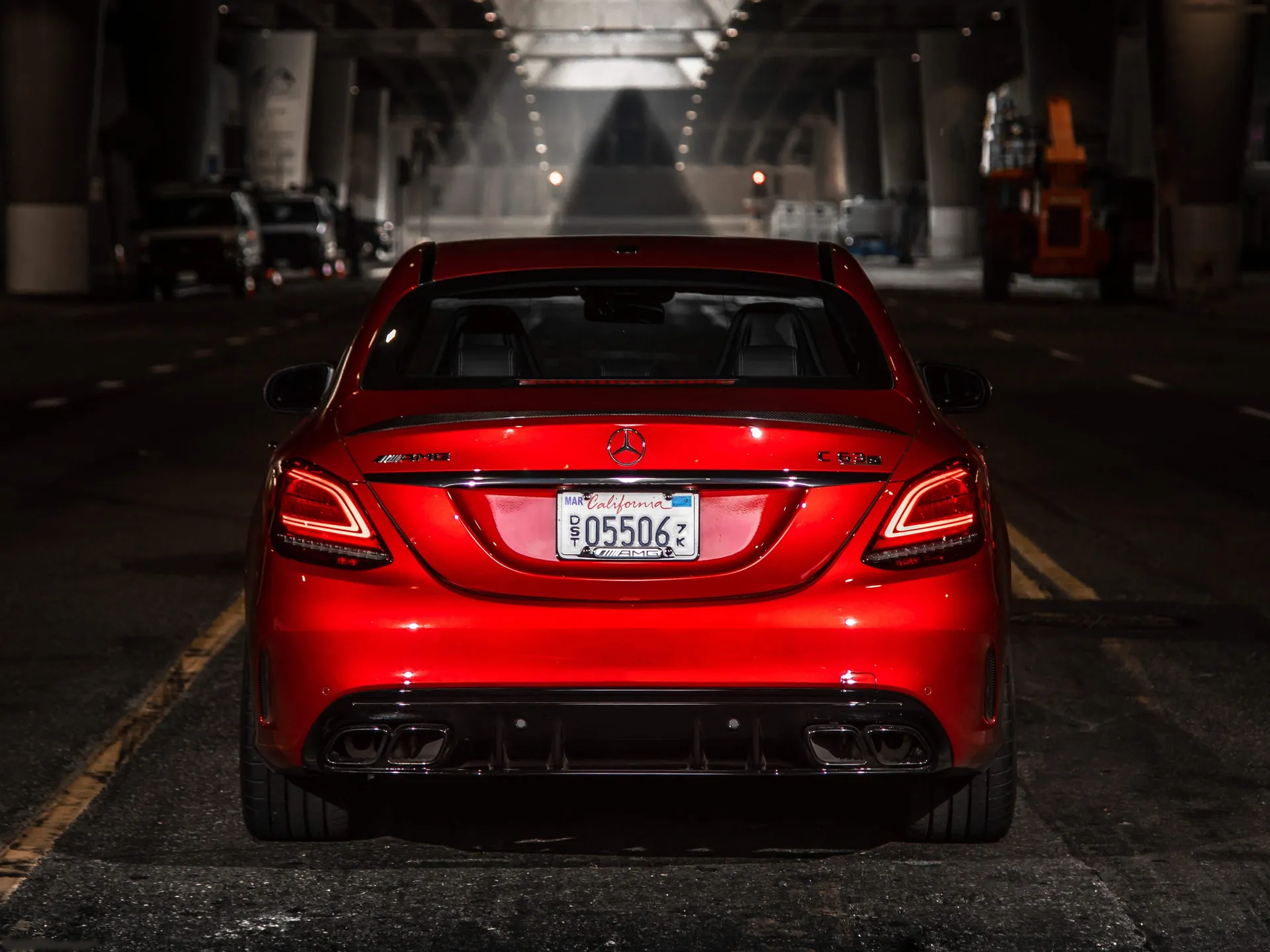 Mercedes-Benz C63 S AMG Sedan (2019) – zezadu