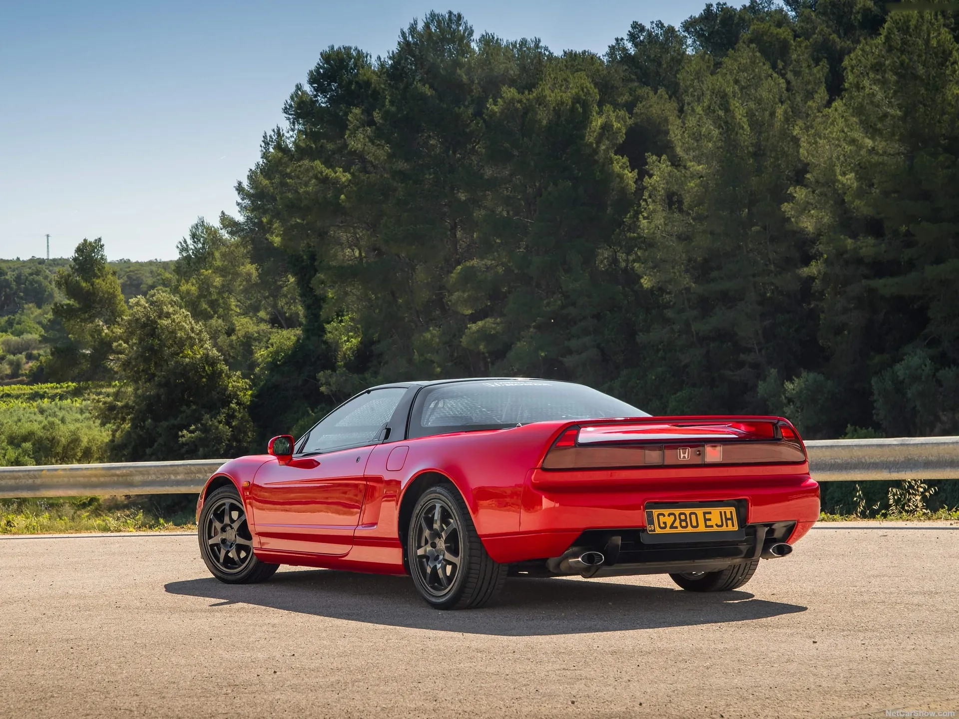Honda NSX (1990) – zadní tříčtvrteční pohled