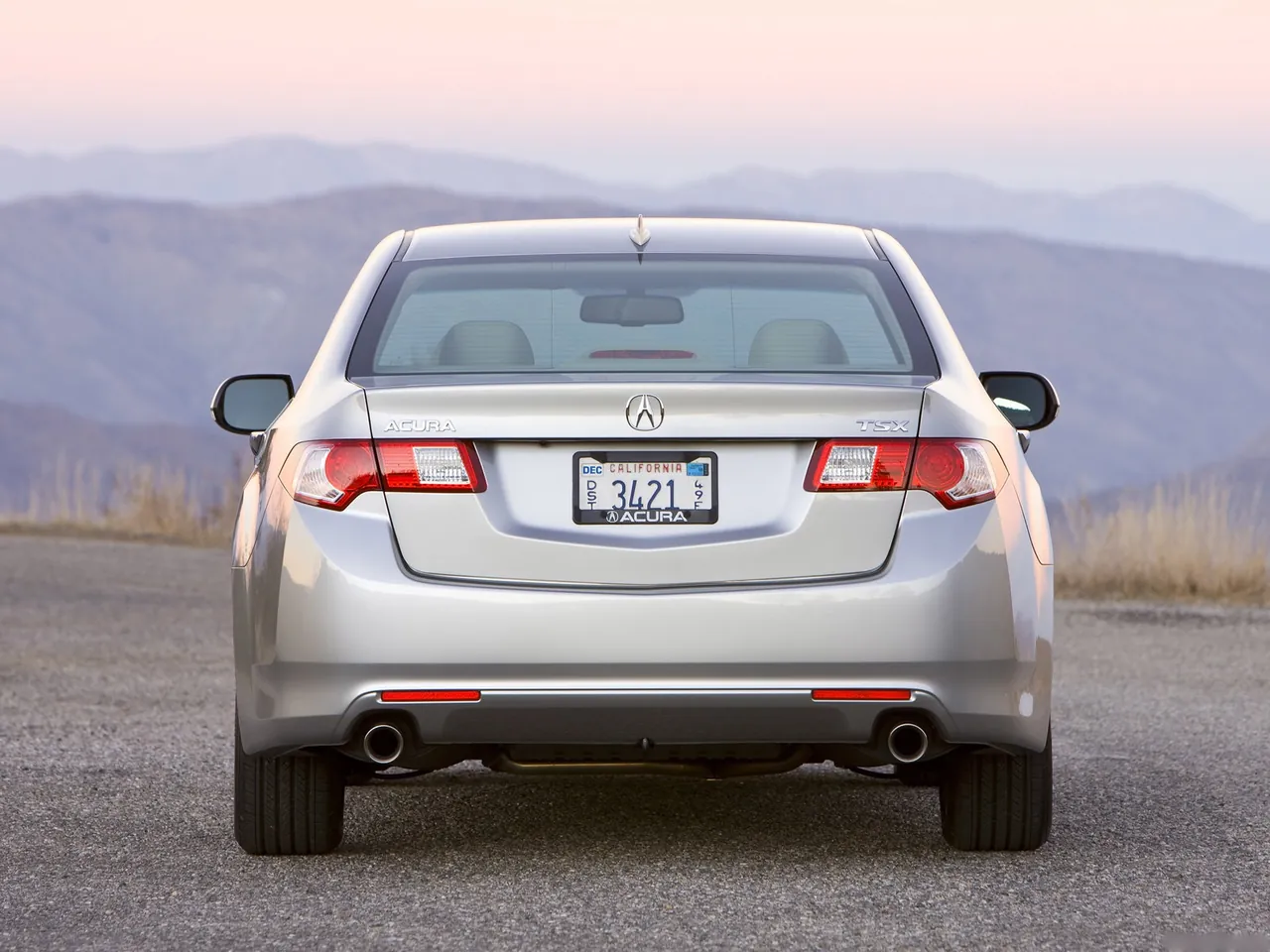 Acura TSX (2009) – zezadu
