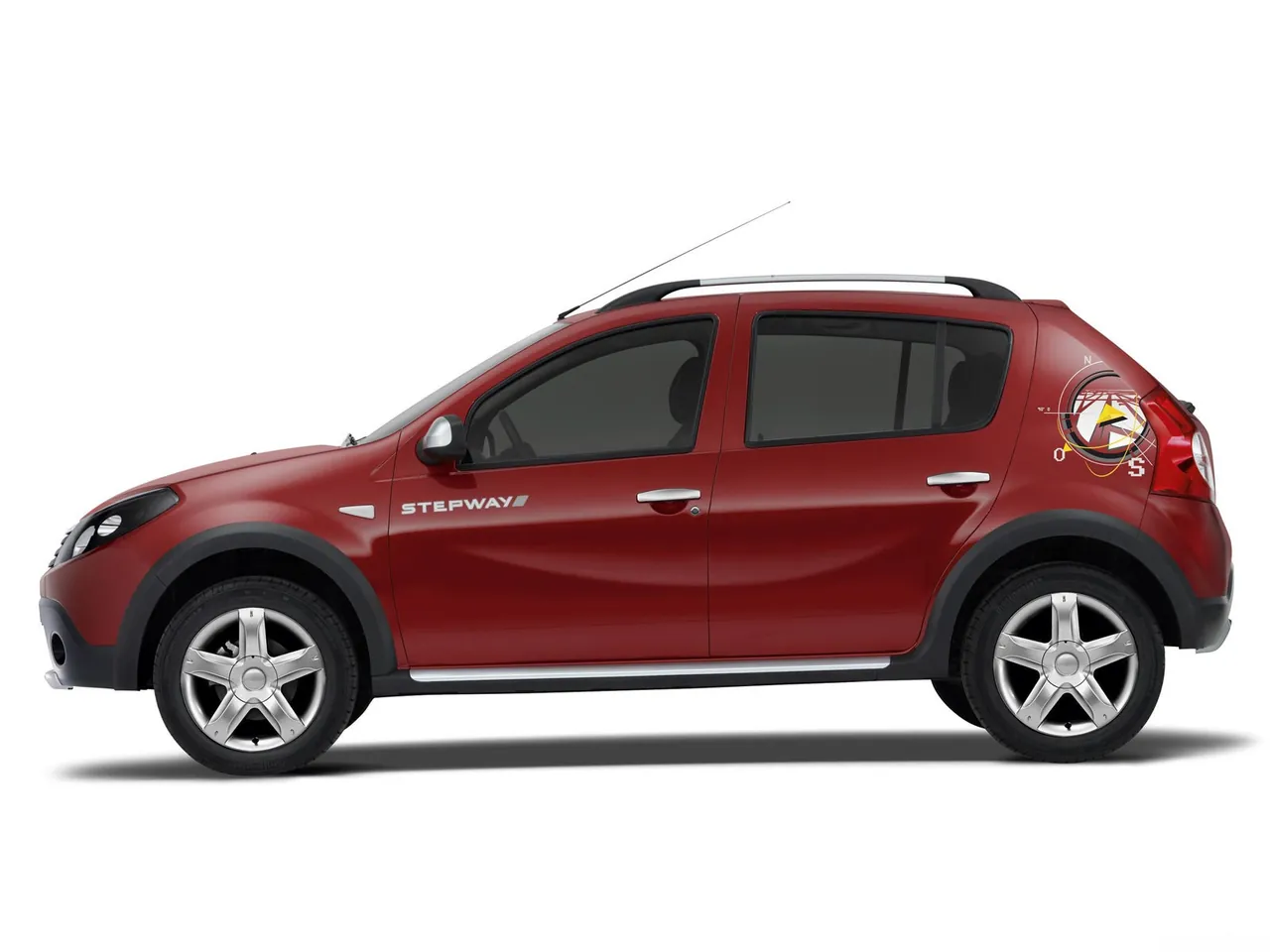 Dacia Sandero Stepway (2010) – boční profil