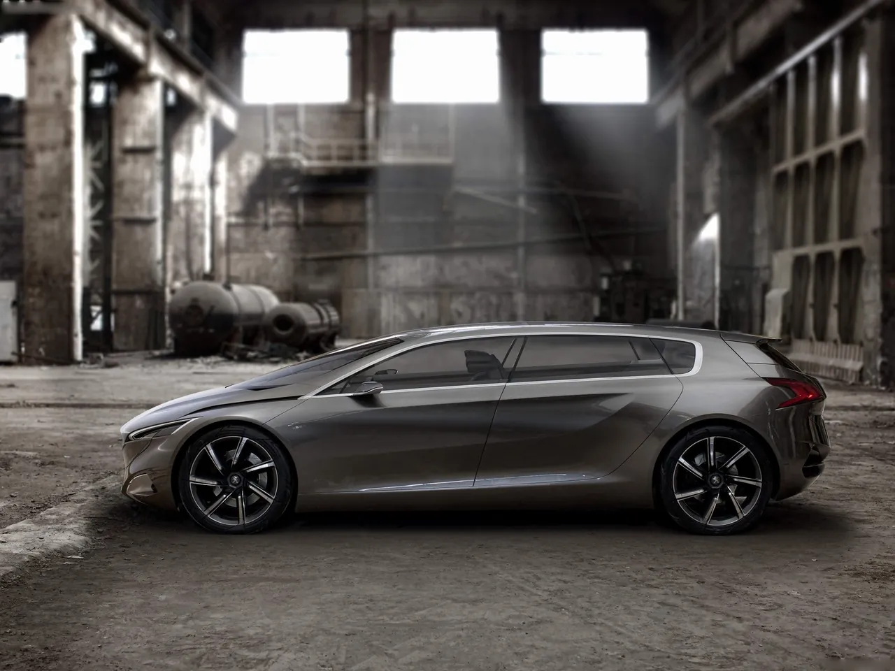 Peugeot HX1 Concept (2011) – boční profil
