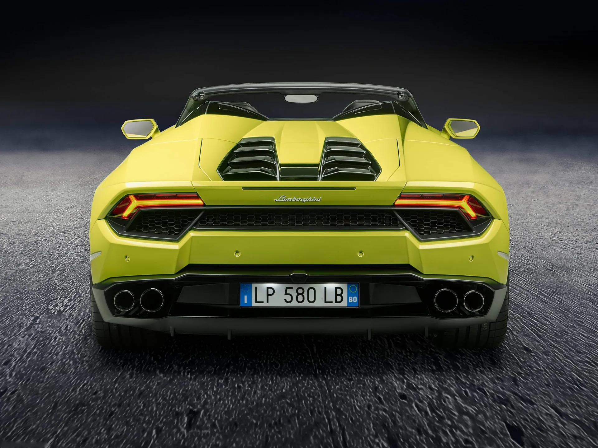 Lamborghini Huracan RWD Spyder (2017) - Rear