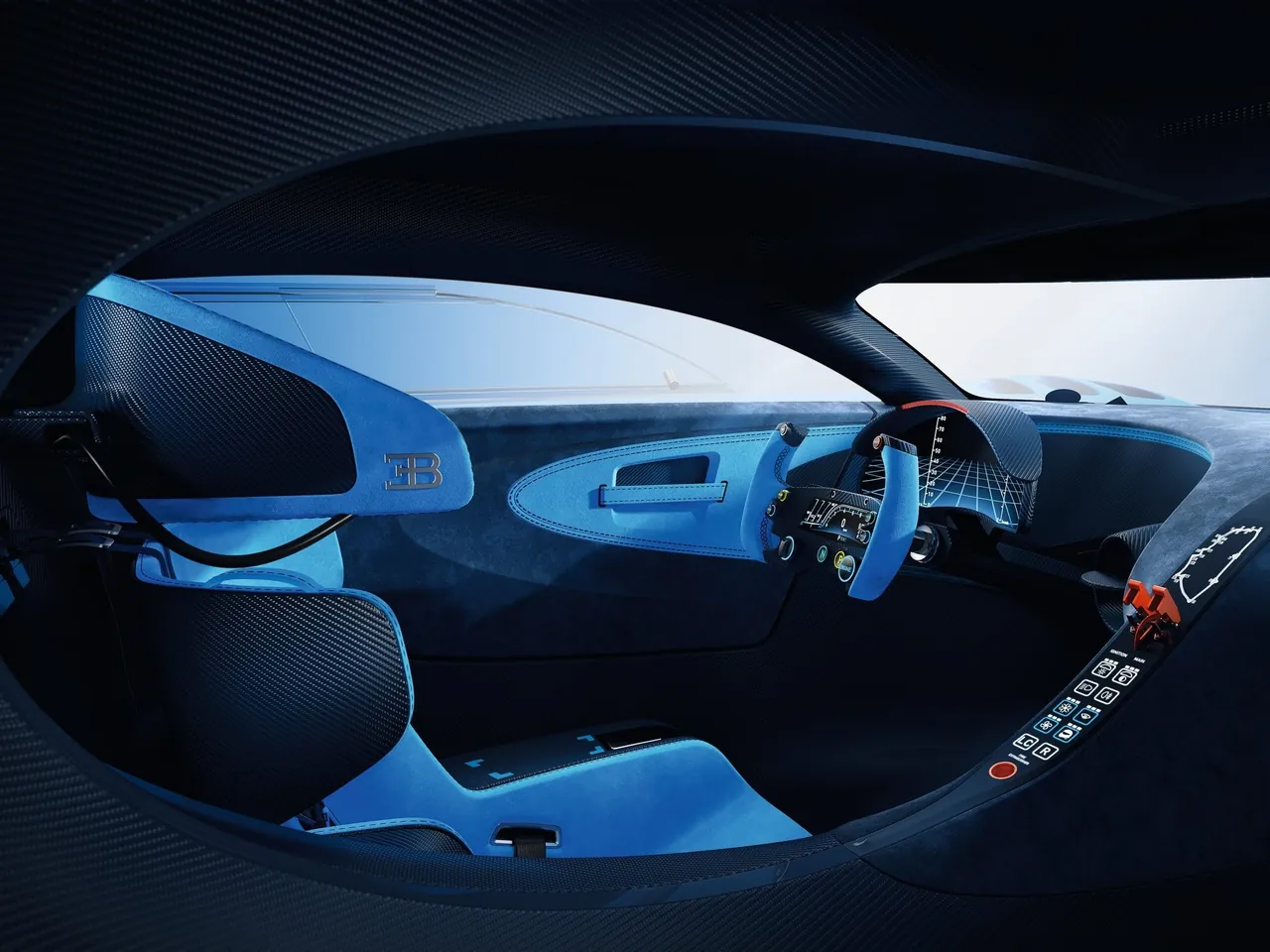 Bugatti Vision Gran Turismo Concept (2015) – interiér