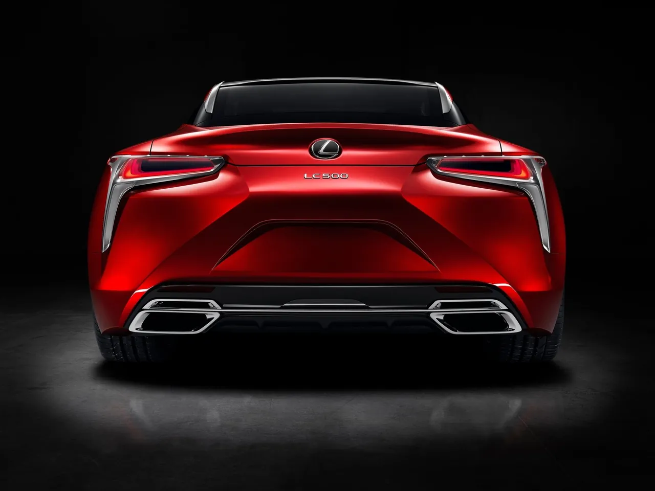 Lexus LC 500 (2017) – zezadu