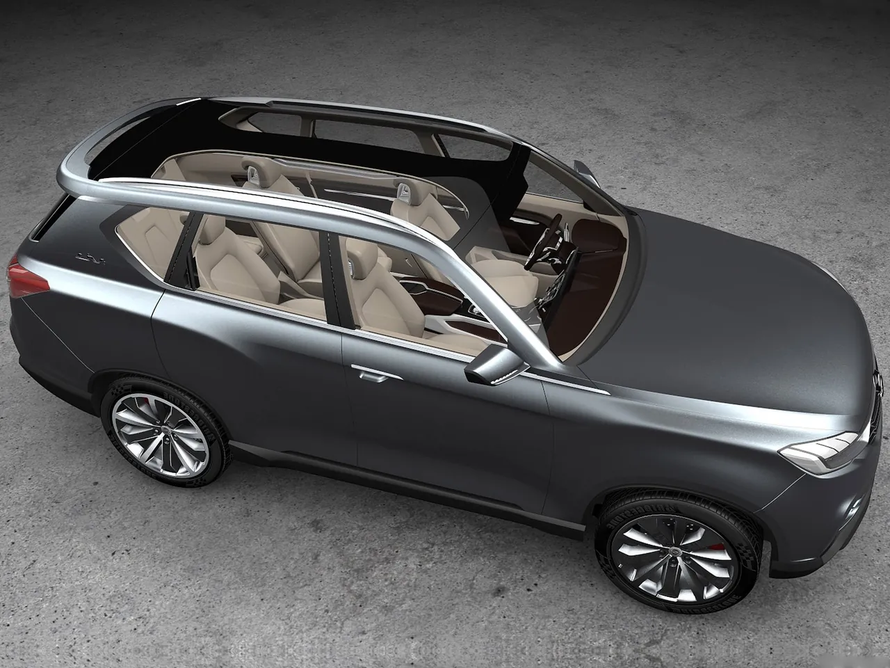 SsangYong LIV-1 Concept (2013) – boční profil