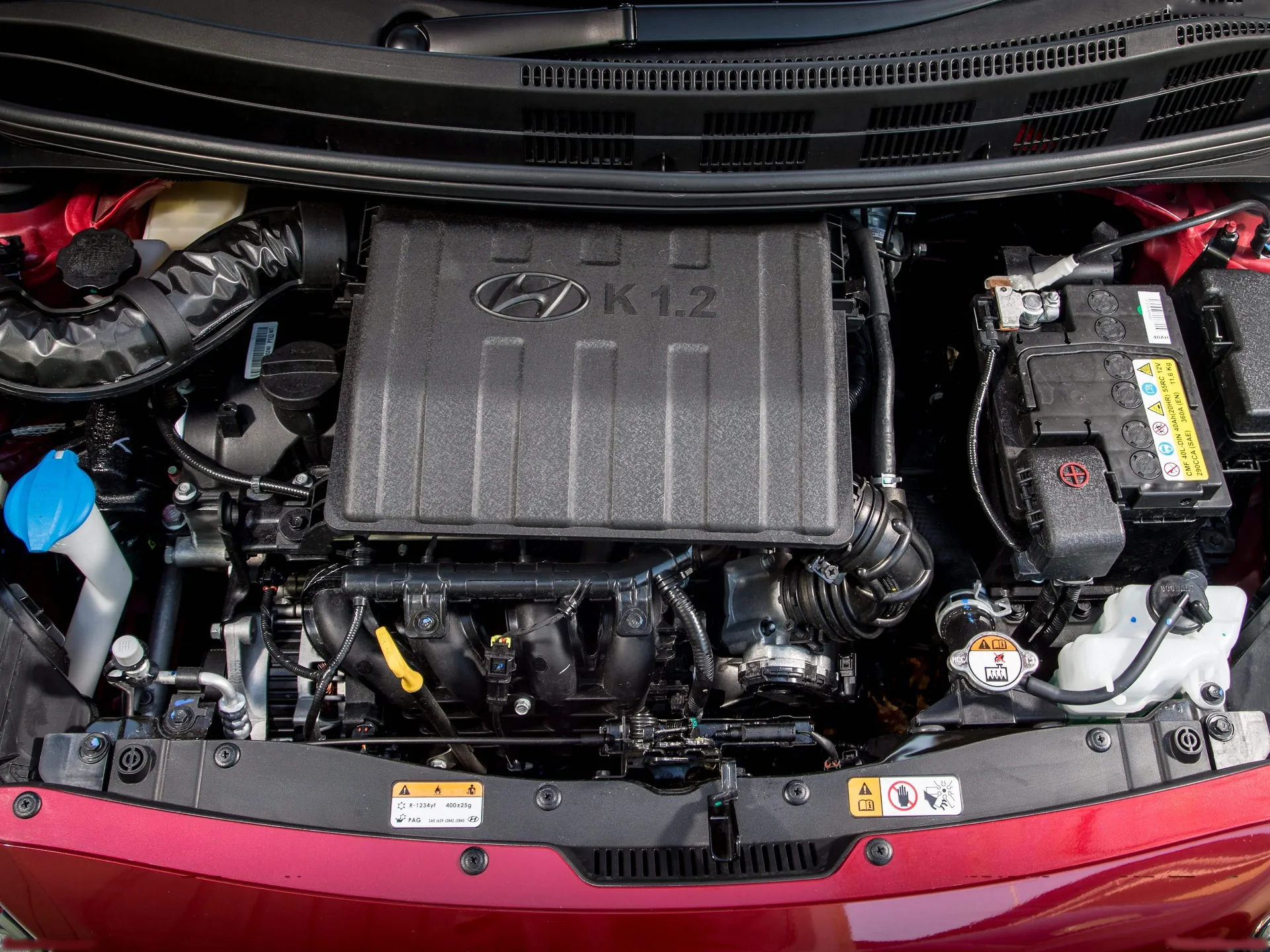 Hyundai i10 (2017) – motorový prostor