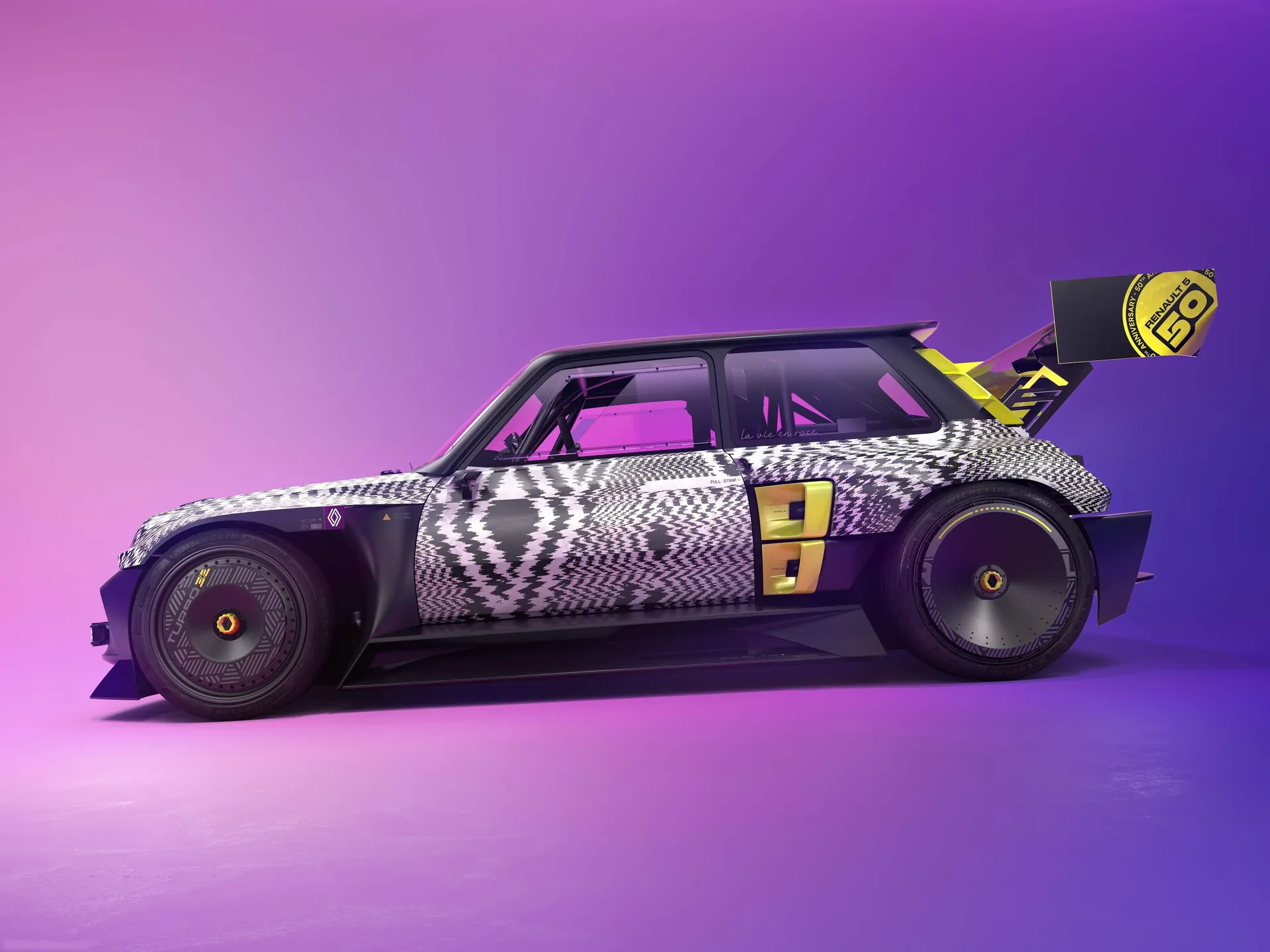 Renault R5 Turbo 3E Concept (2022) – boční profil