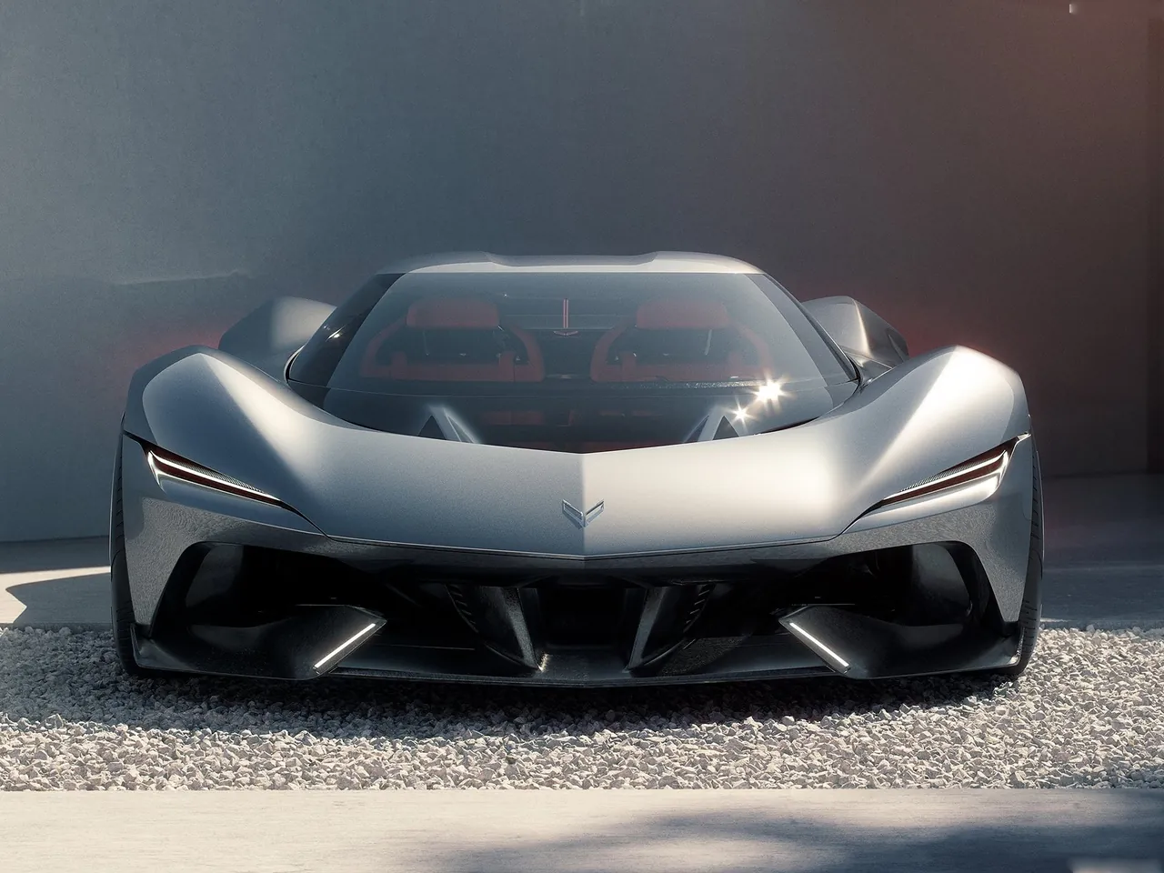 Chevrolet Corvette CX Concept (2025) – zepředu