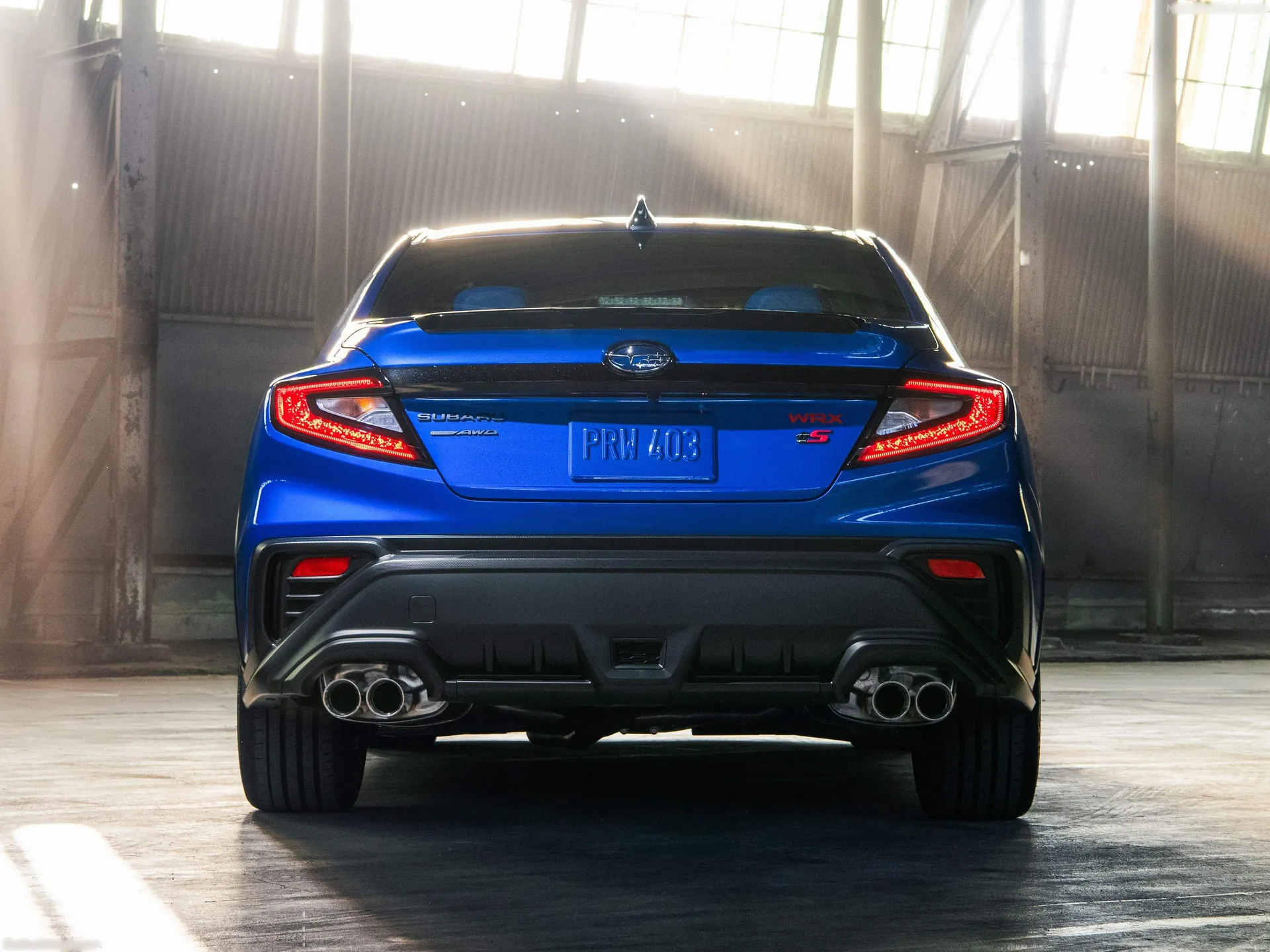Subaru WRX tS (2025) – zezadu