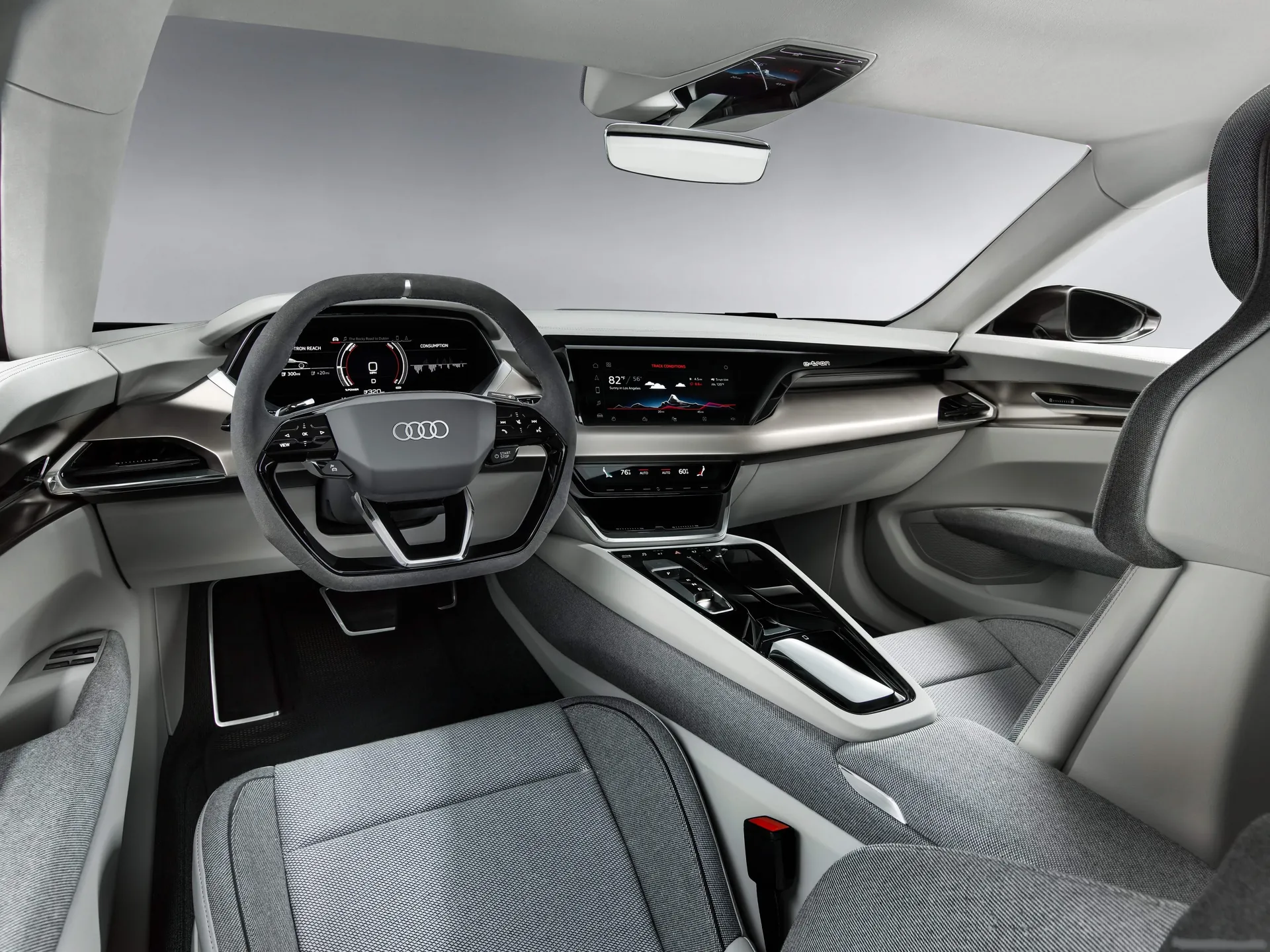 Audi e-tron GT Concept (2018) – interiér