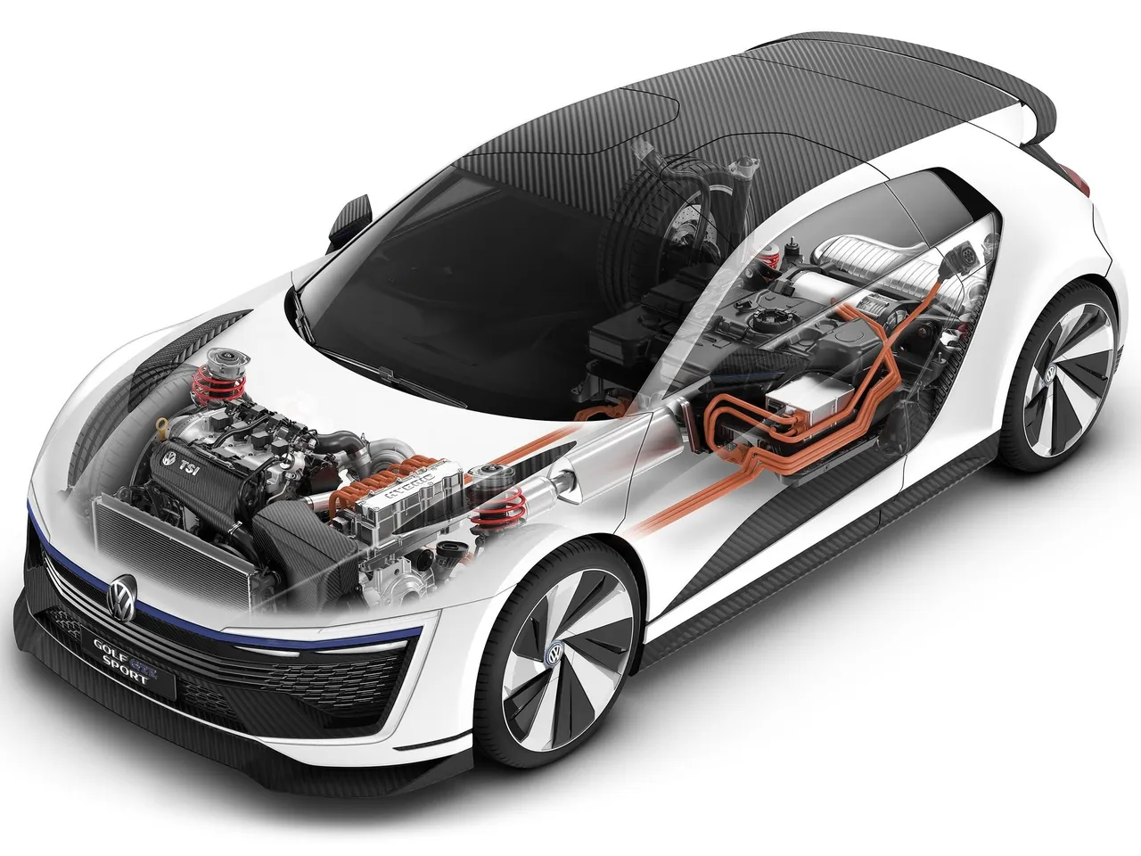 Volkswagen Golf GTE Sport Concept (2015) - Technical