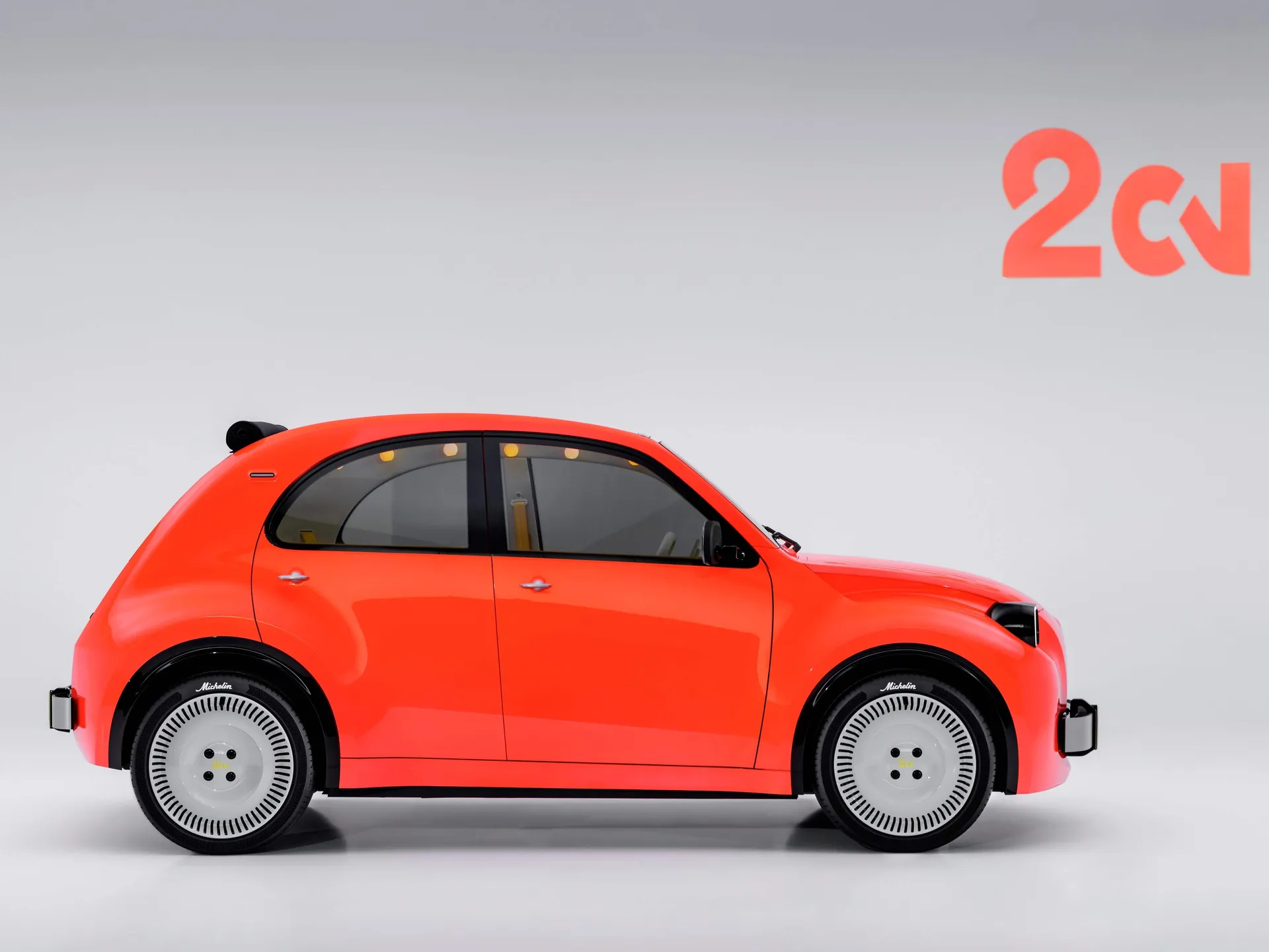 Citroen 2 CV Concept (2026) – boční profil