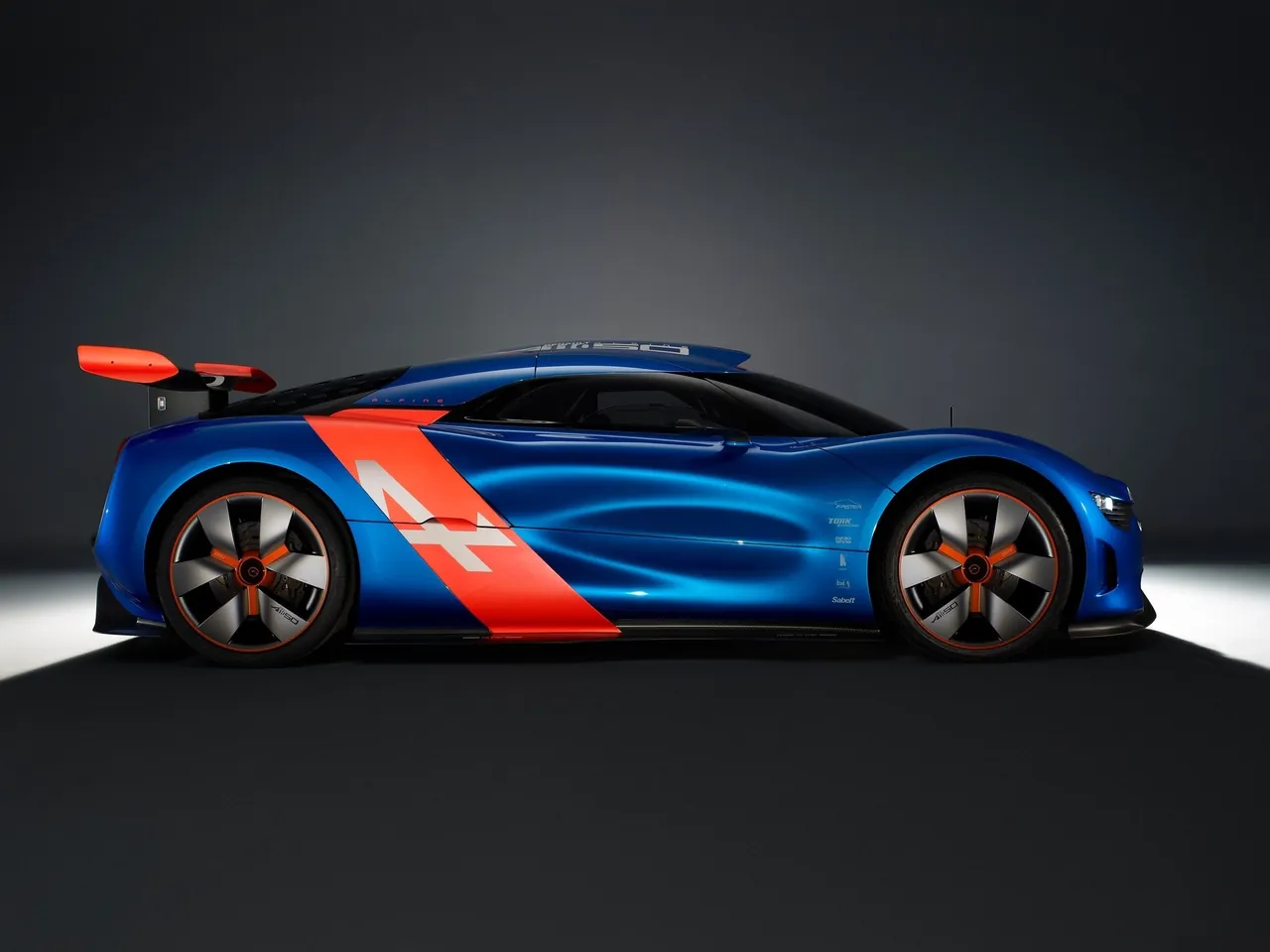 Renault Alpine A 110-50 Concept (2012) – boční profil