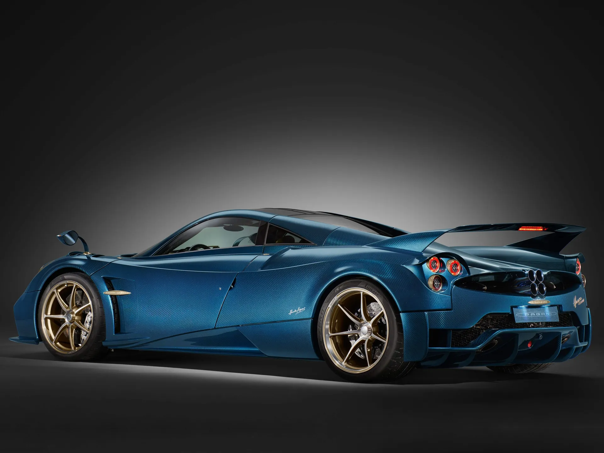 Pagani Huayra Epitome (2024) – zadní tříčtvrteční pohled