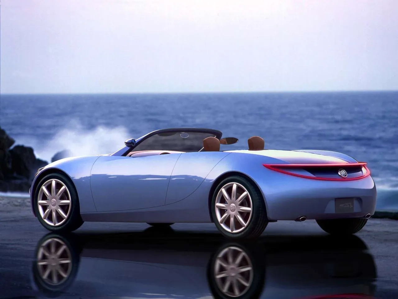 Buick 2-2 Bengal Roadster Concept (2001) – zadní tříčtvrteční pohled