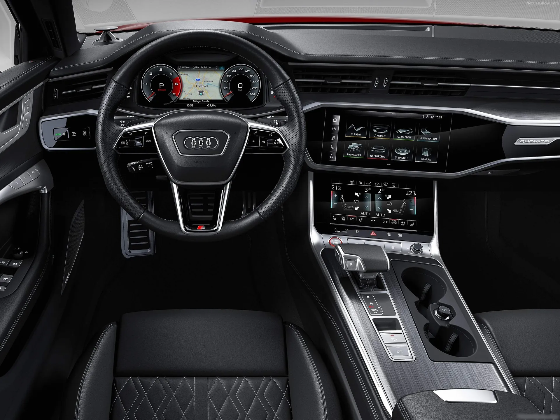 Audi S6 Avant TDI (2020) – interiér