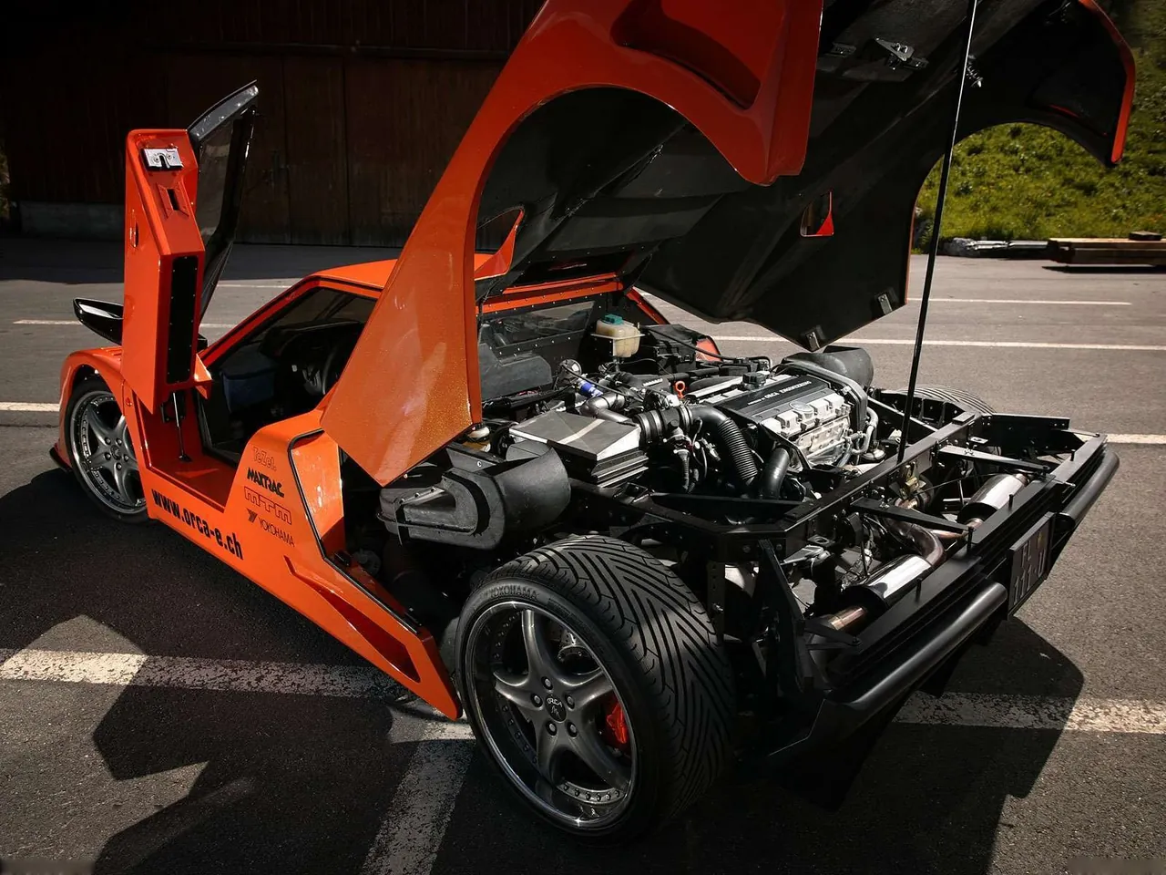ORCA C113 Prototype (2004) – motorový prostor