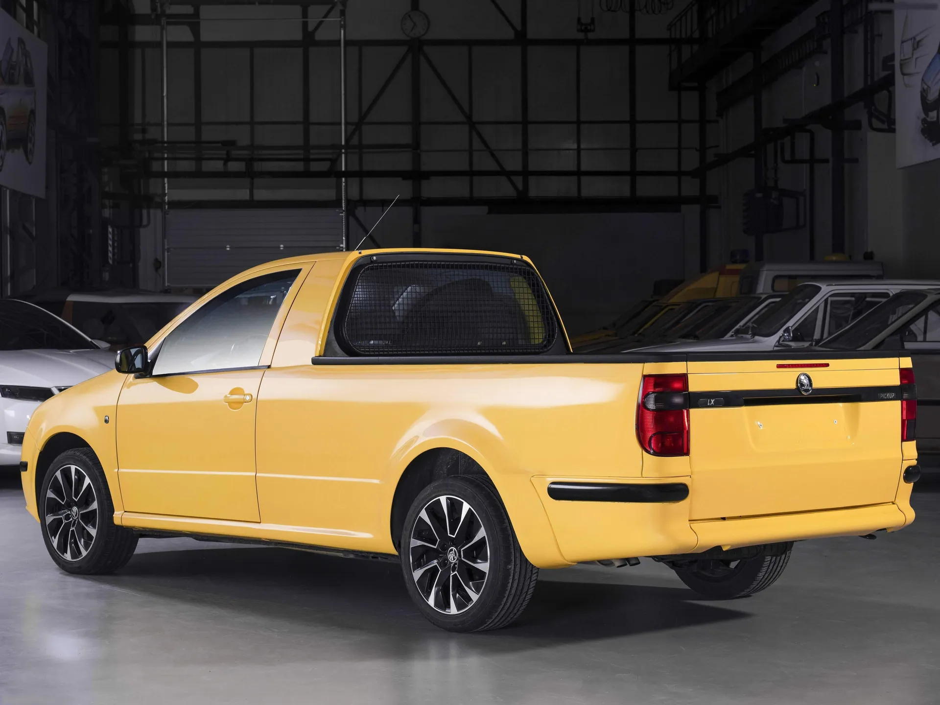 Skoda Fabia Pick-up Concept (2008) – zadní tříčtvrteční pohled