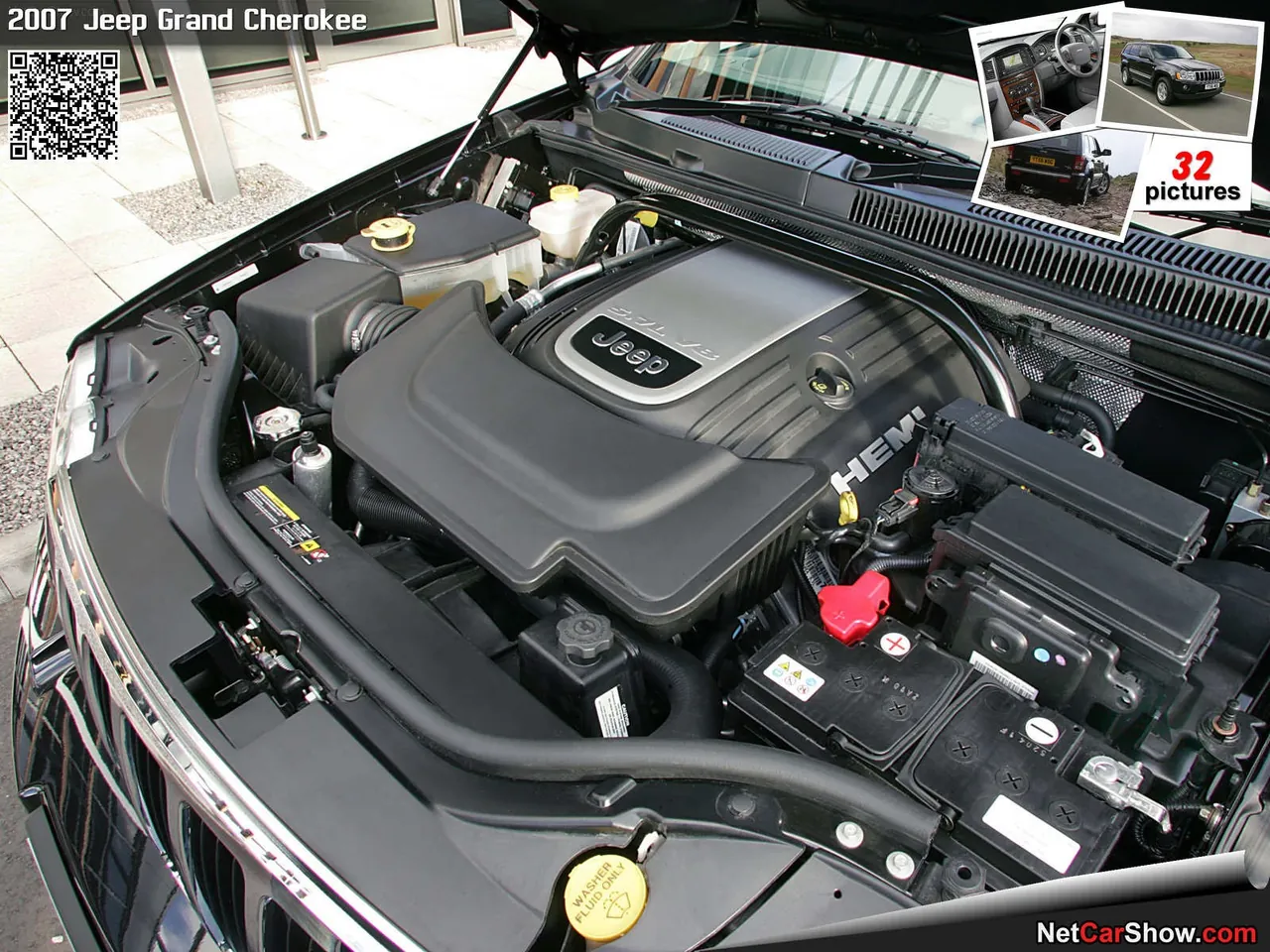 Jeep Grand Cherokee [UK] (2007) - Engine Bay