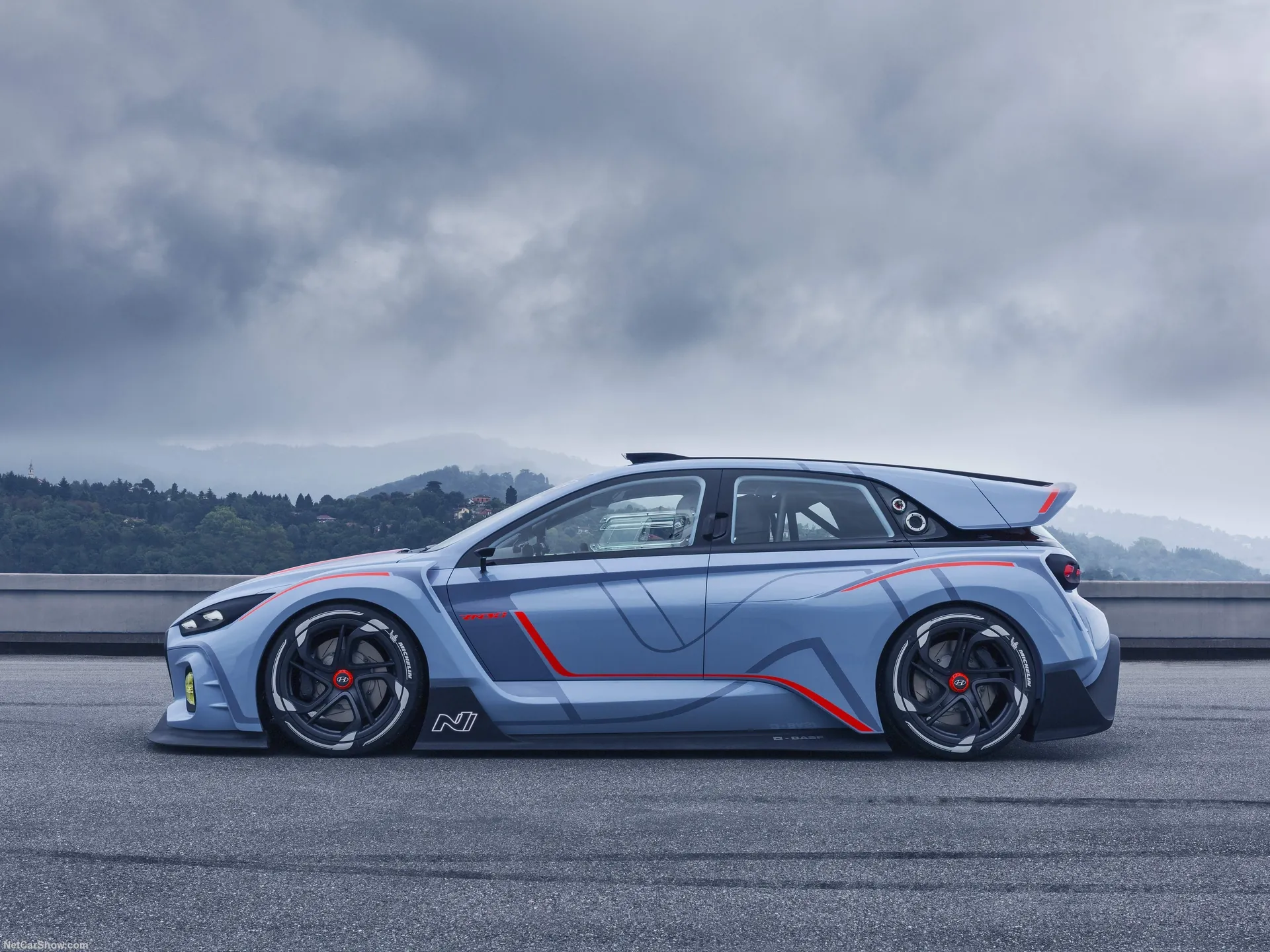 Hyundai RN30 Concept (2016) – boční profil