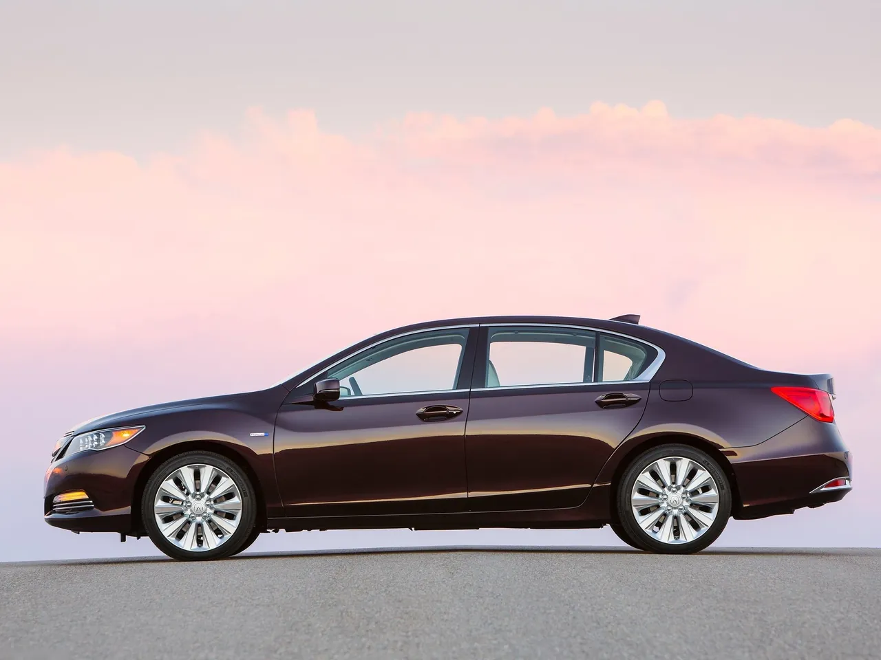 Acura RLX Sport Hybrid (2014) – boční profil