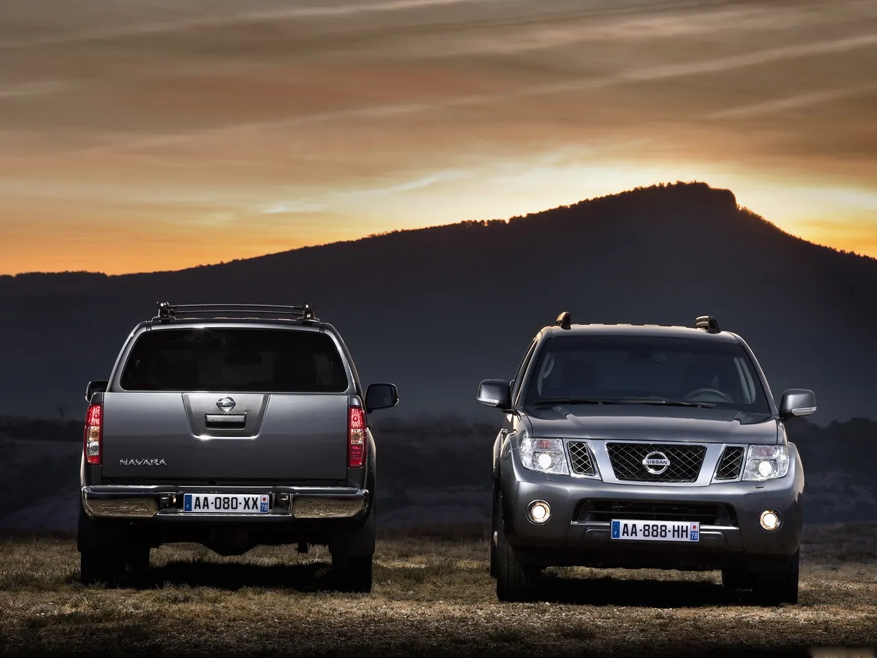 Nissan Navara (2010) – skupinový snímek
