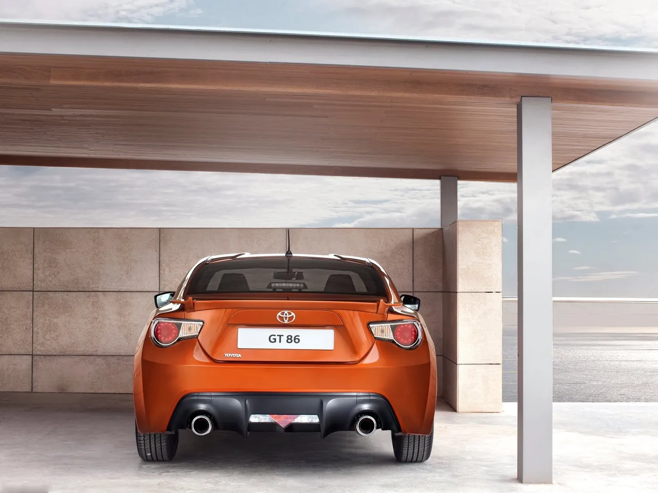Toyota GT 86 (2013) – zezadu