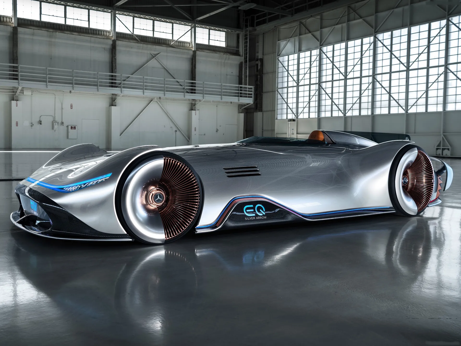 Mercedes-Benz Vision EQ Silver Arrow Concept (2018)