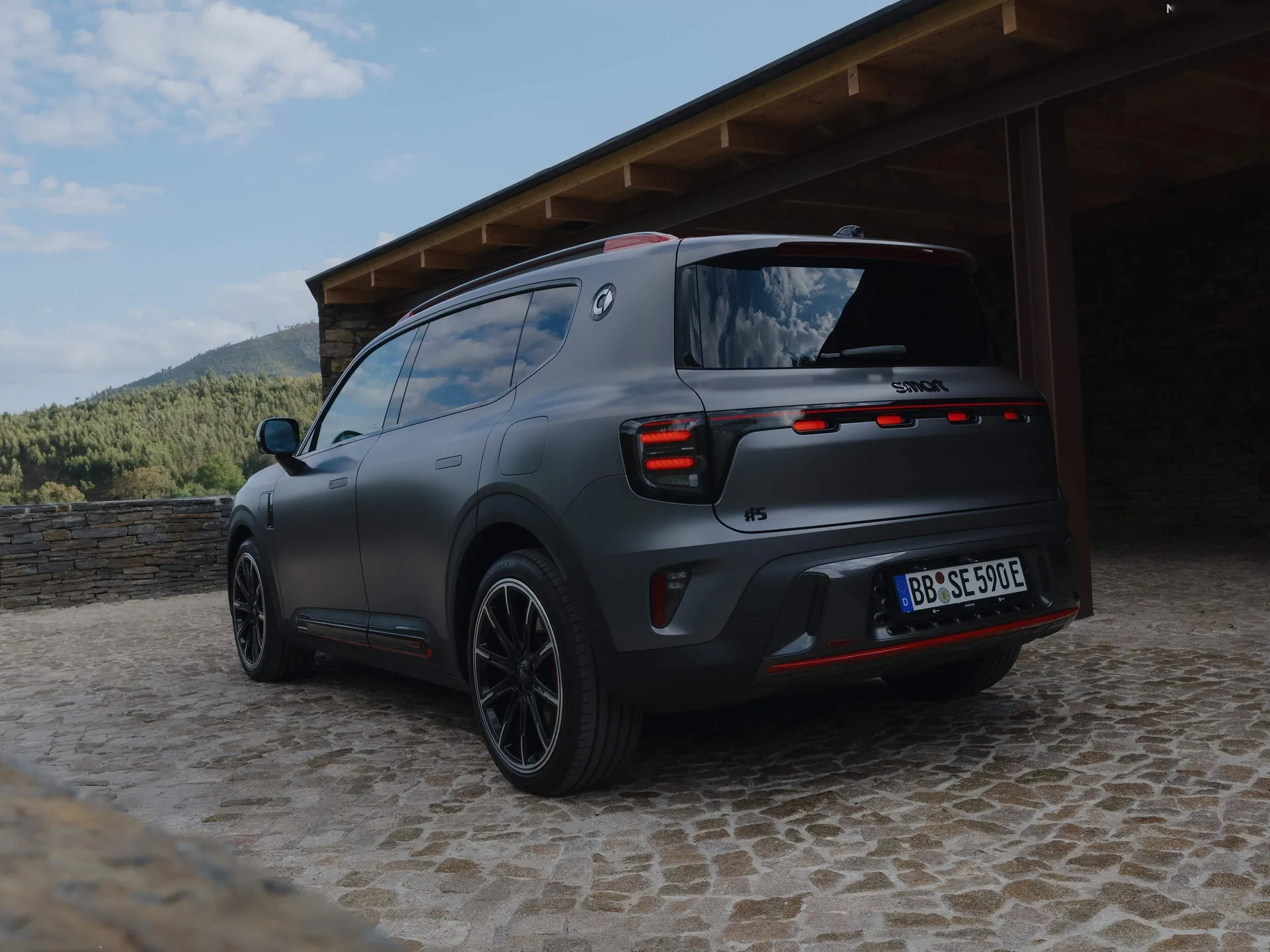 Smart 5 Brabus (2026) - Rear Three-Quarter