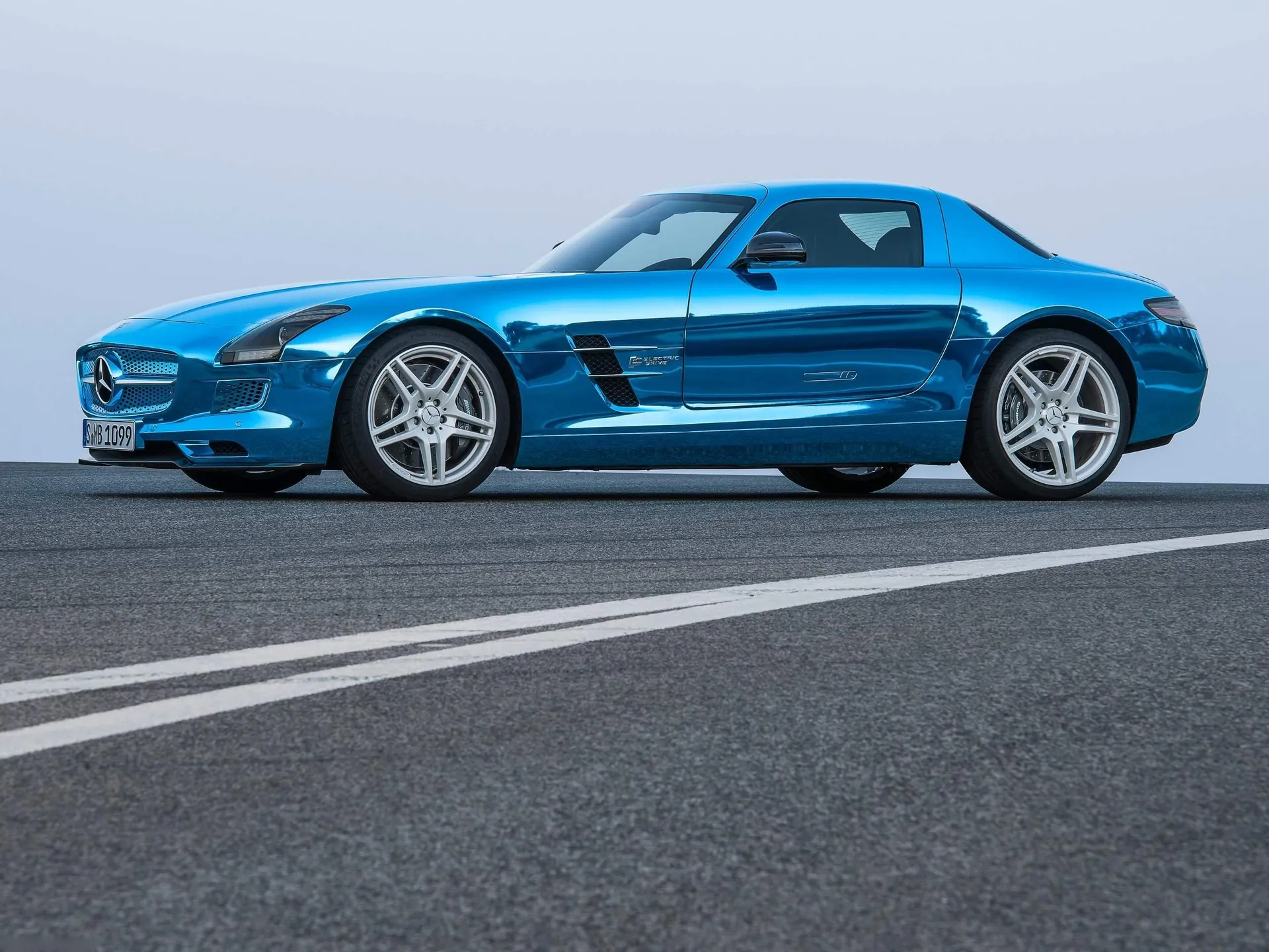 Mercedes-Benz SLS AMG Coupe Electric Drive (2014)