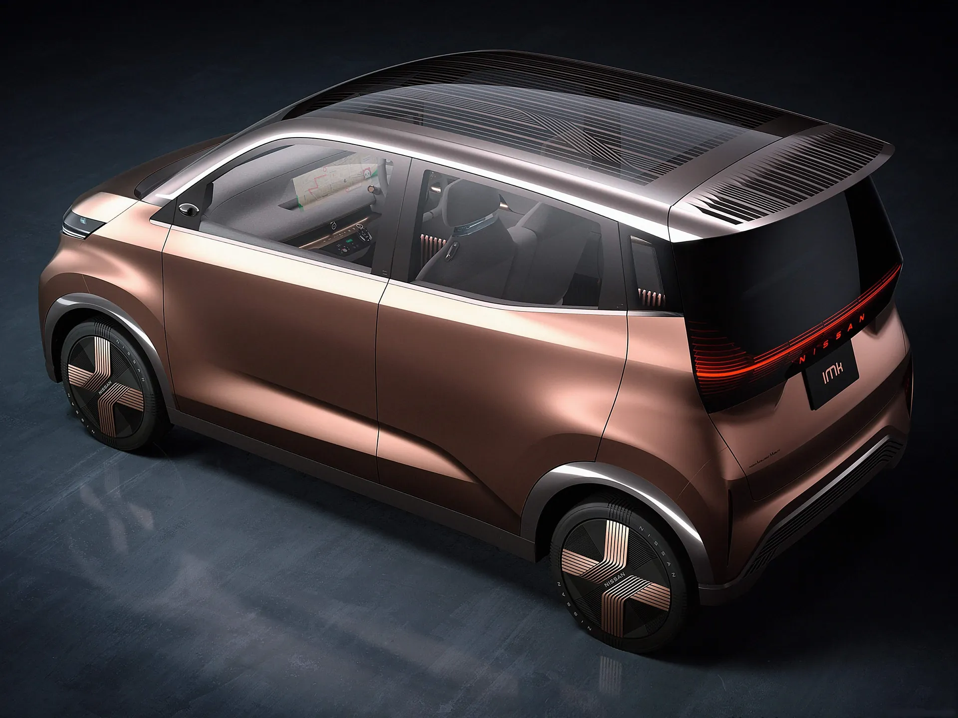 Nissan IMk Concept (2019) – zadní tříčtvrteční pohled