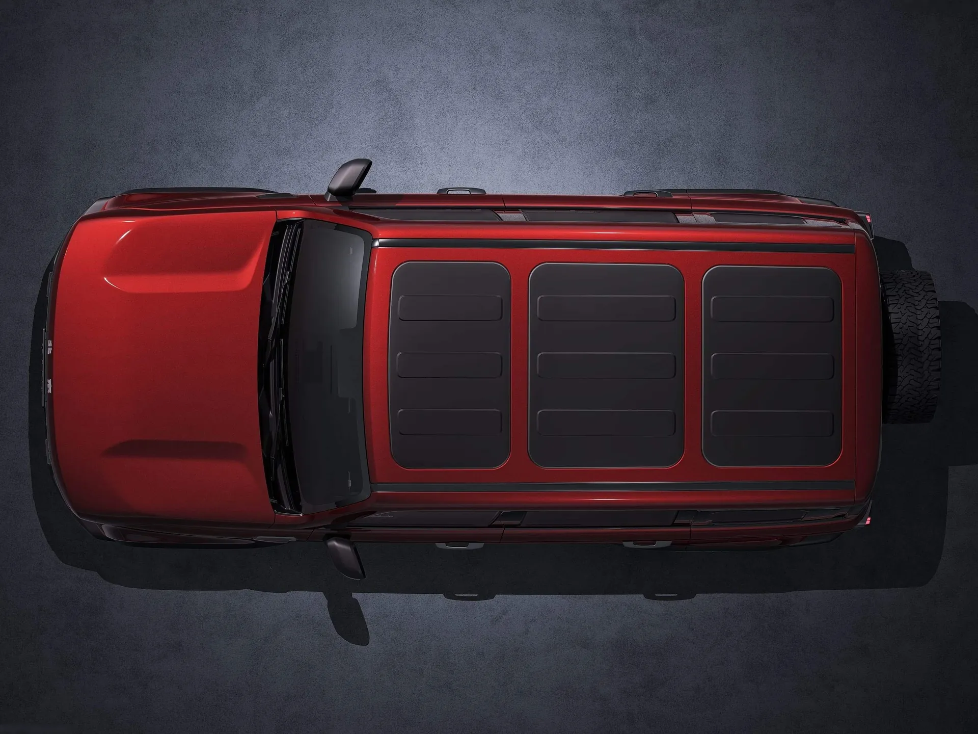 BAIC Beijing BJ40P (2024) – pohled shora