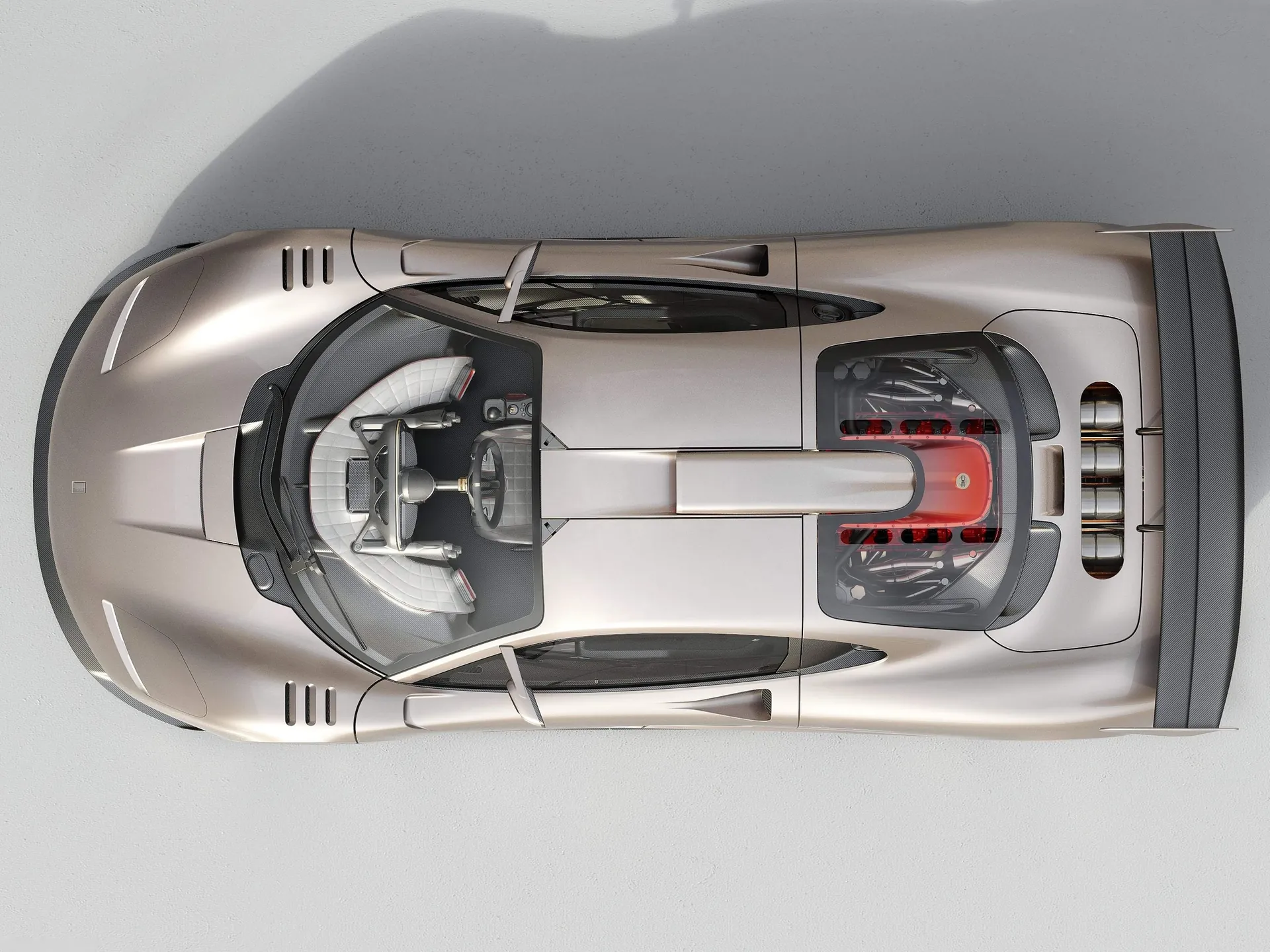 Gordon Murray S1 LM (2027) – pohled shora