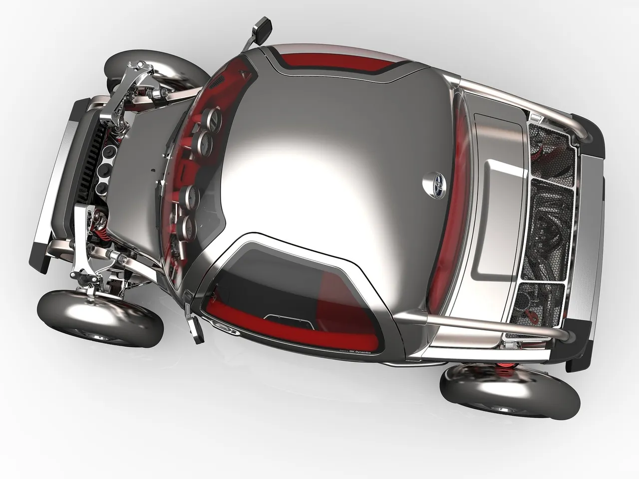 Toyota Kikai Concept (2015) – pohled shora