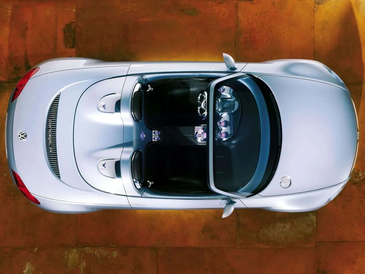 Volkswagen Concept R (2003) - Top view