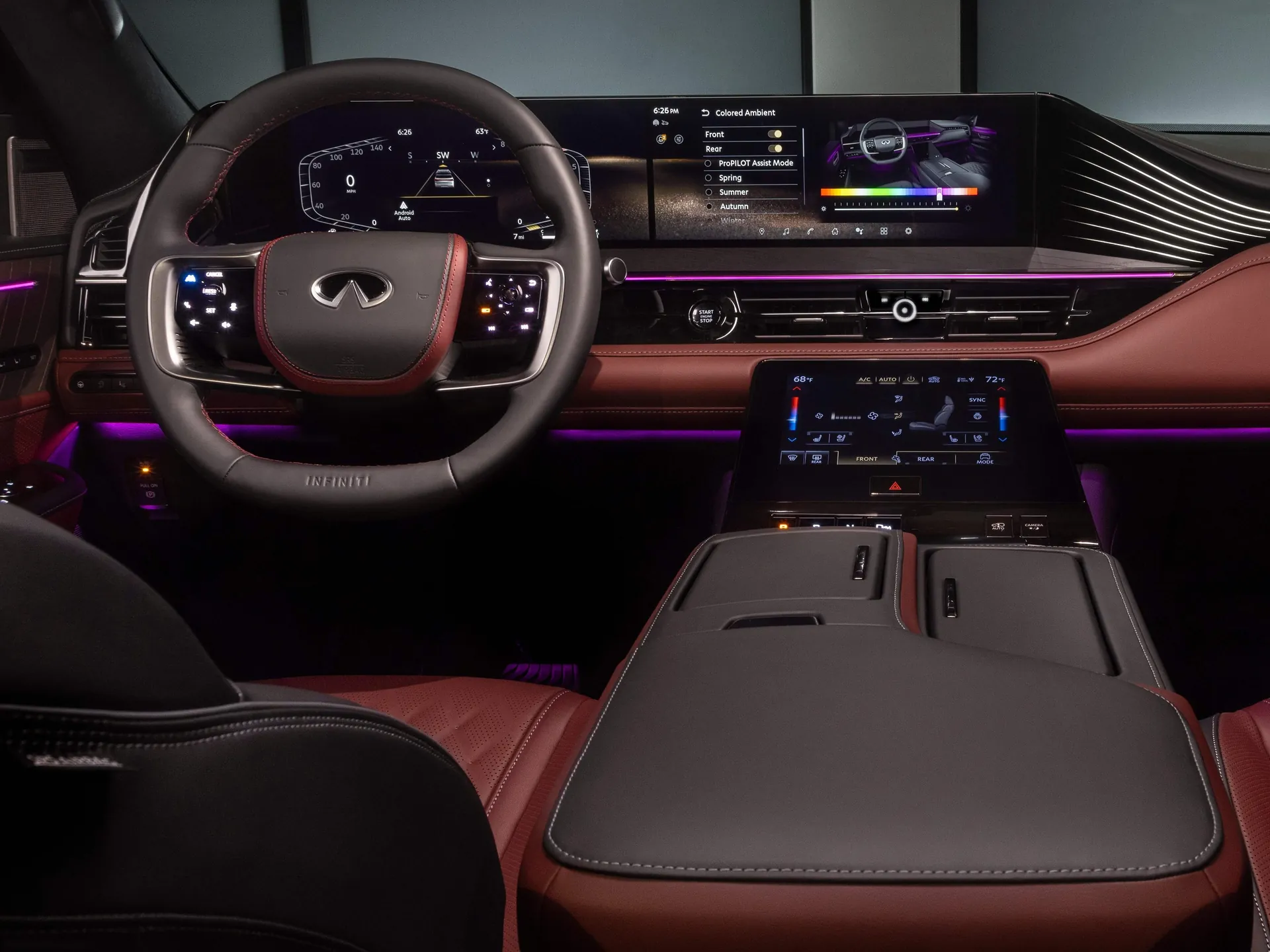 Infiniti QX80 (2025) – interiér
