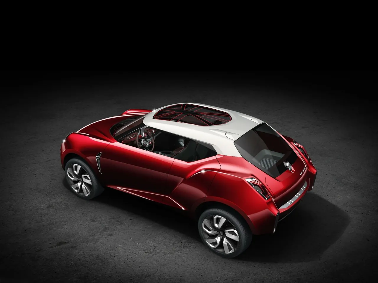 MG Icon Concept (2012) – zadní tříčtvrteční pohled